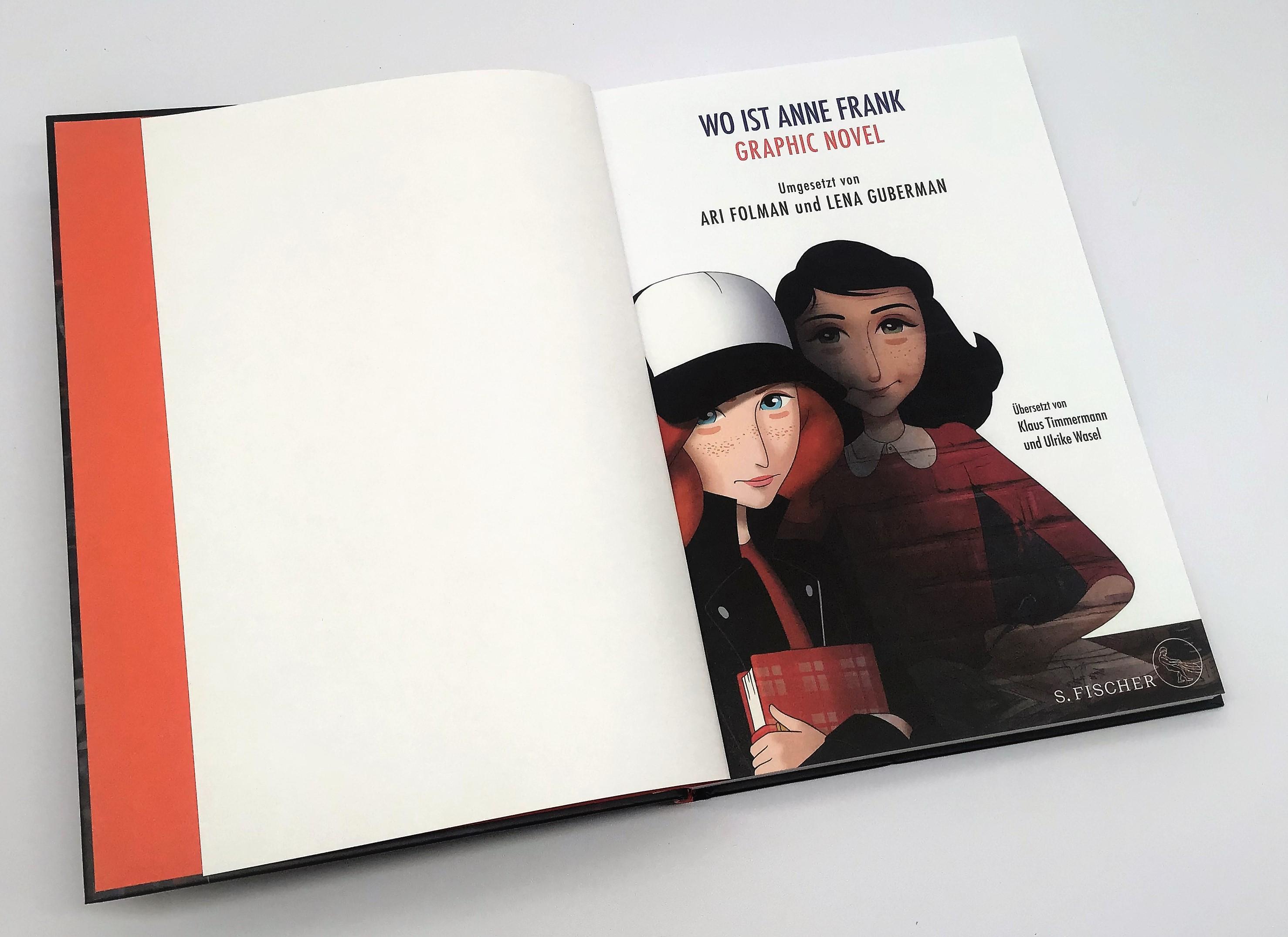 Beispielinhalt (Bild) Wo ist Anne Frank - Eine Graphic Novel