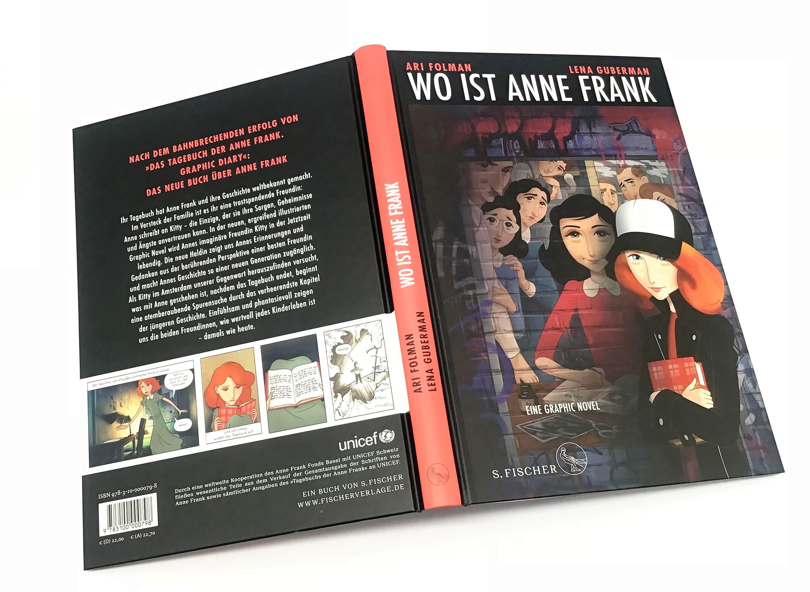 Beispielinhalt (Bild) Wo ist Anne Frank - Eine Graphic Novel