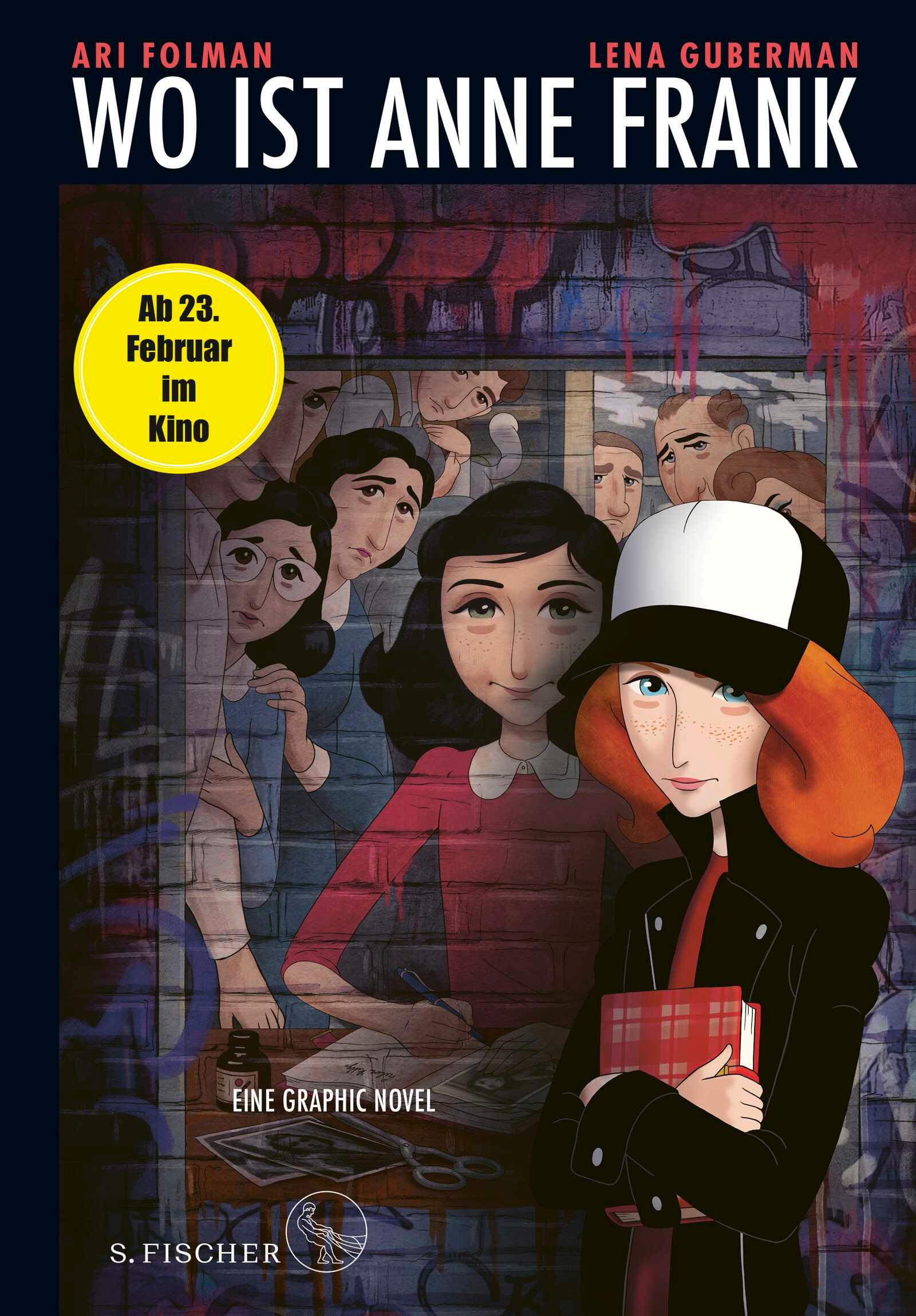Vorderes Coverbild Wo ist Anne Frank - Eine Graphic Novel