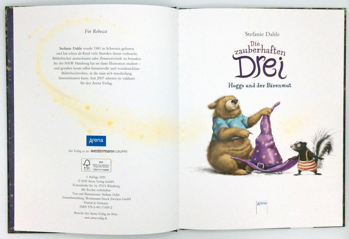 Beispielinhalt (Bild) Die zauberhaften Drei (1). Hoggs und der Bärenmut