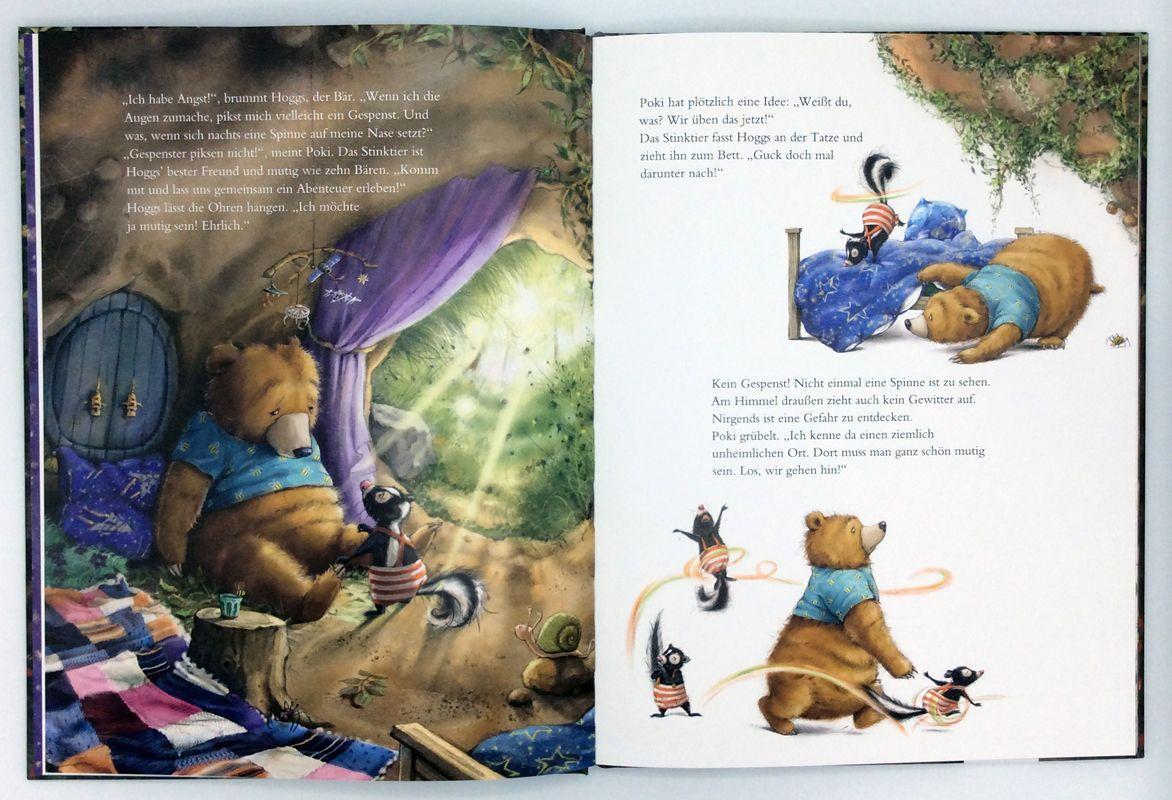 Beispielinhalt (Bild) Die zauberhaften Drei (1). Hoggs und der Bärenmut