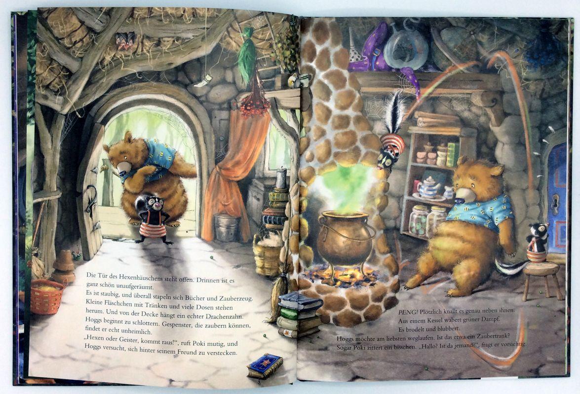Beispielinhalt (Bild) Die zauberhaften Drei (1). Hoggs und der Bärenmut