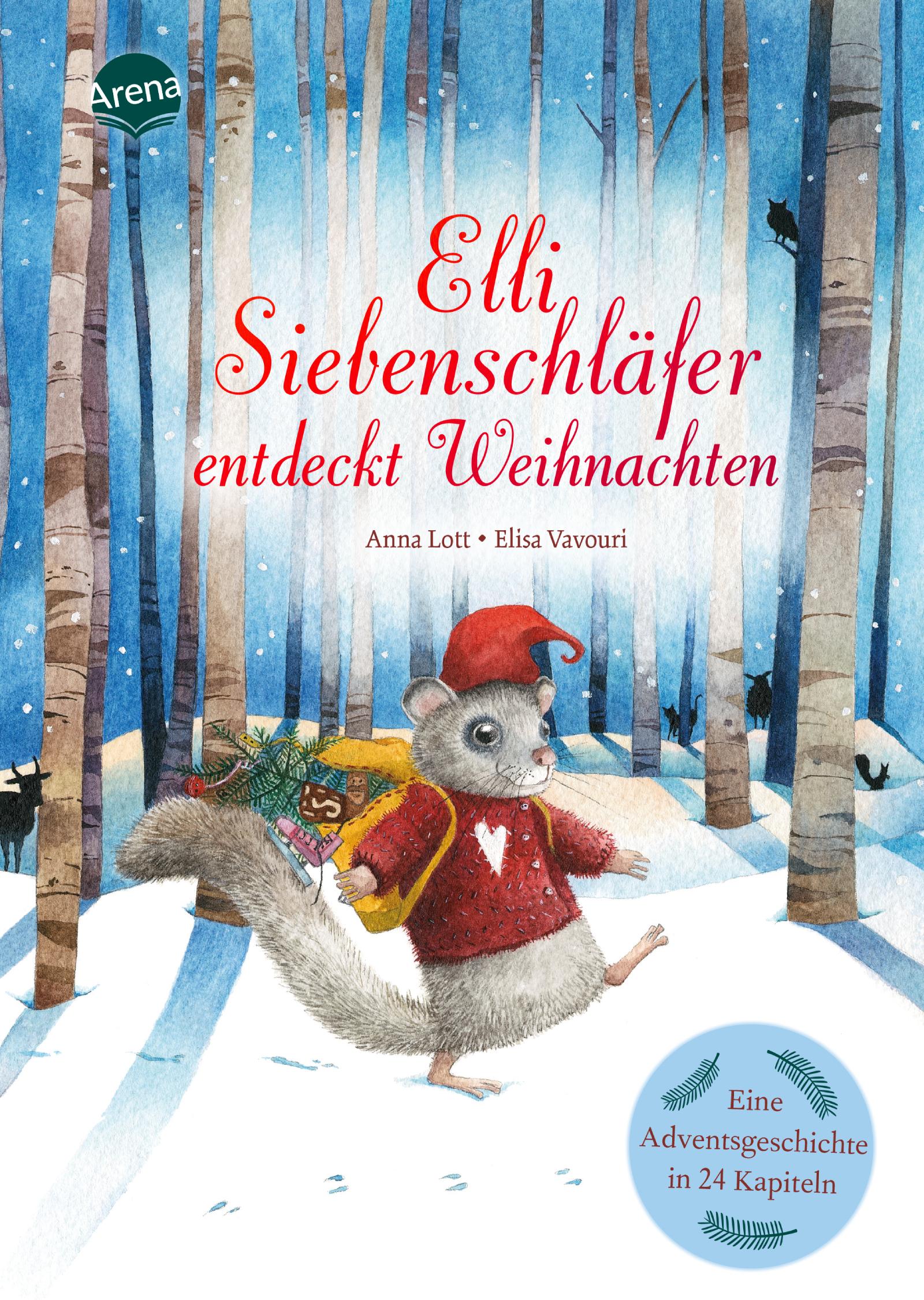 Vorderes Coverbild Elli Siebenschläfer entdeckt Weihnachten