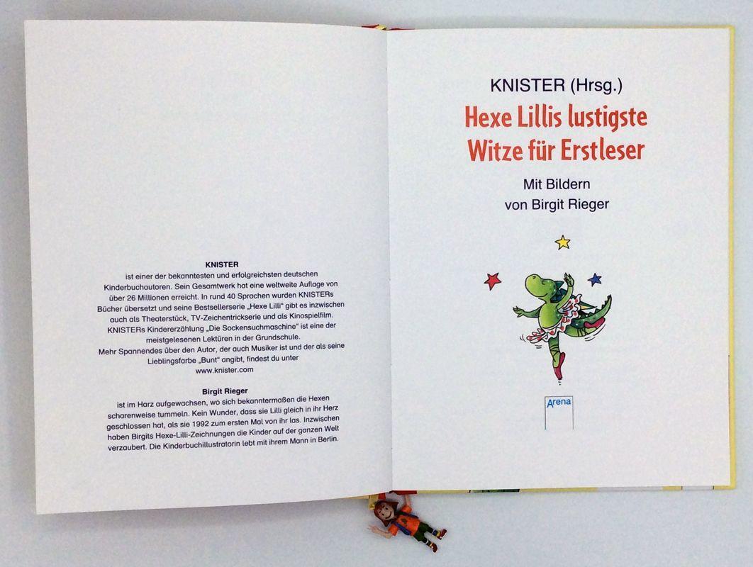 Beispielinhalt (Bild) Hexe Lillis lustigste Witze für Erstleser