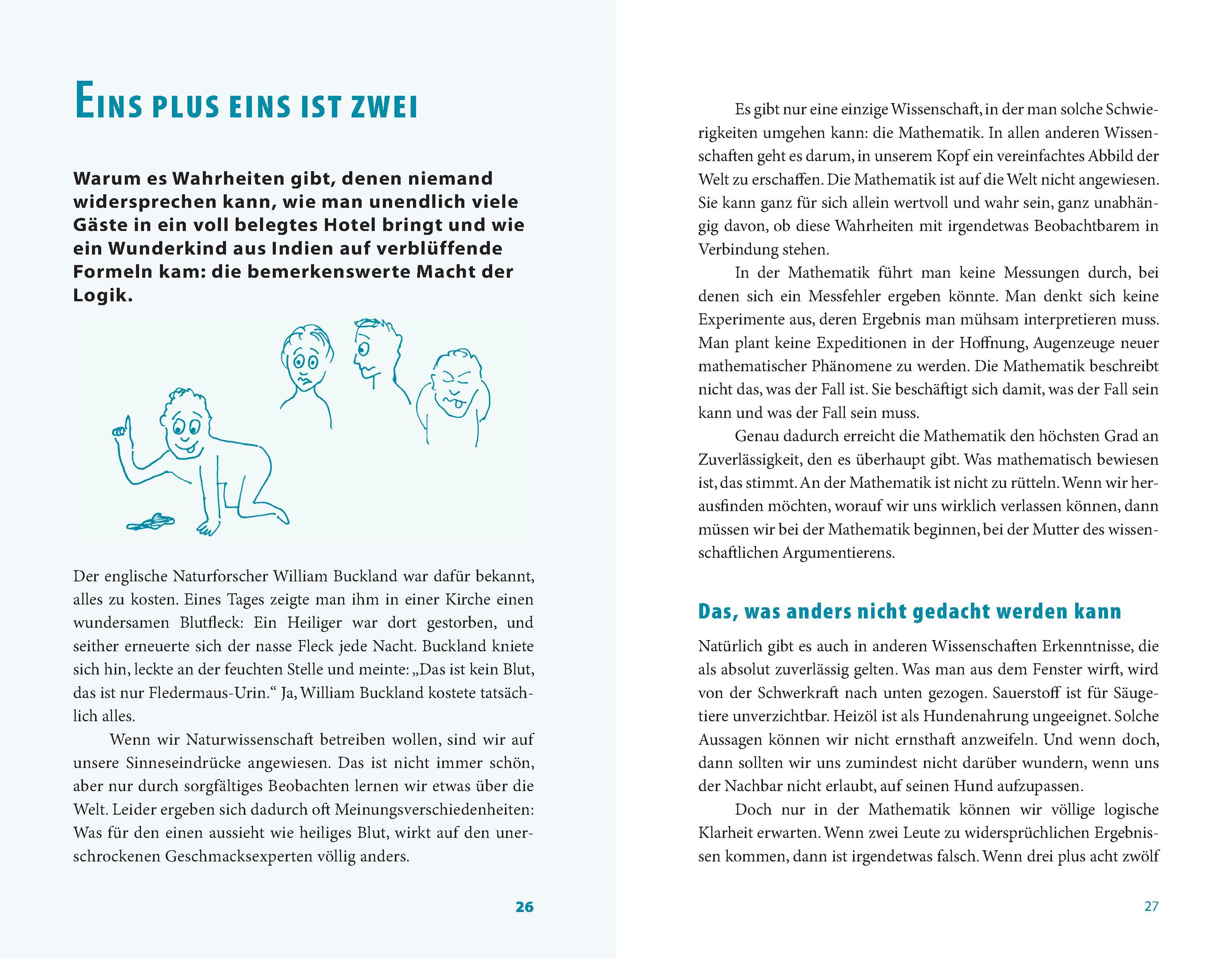 Beispielinhalt (Bild) Die Schwerkraft ist kein Bauchgefühl