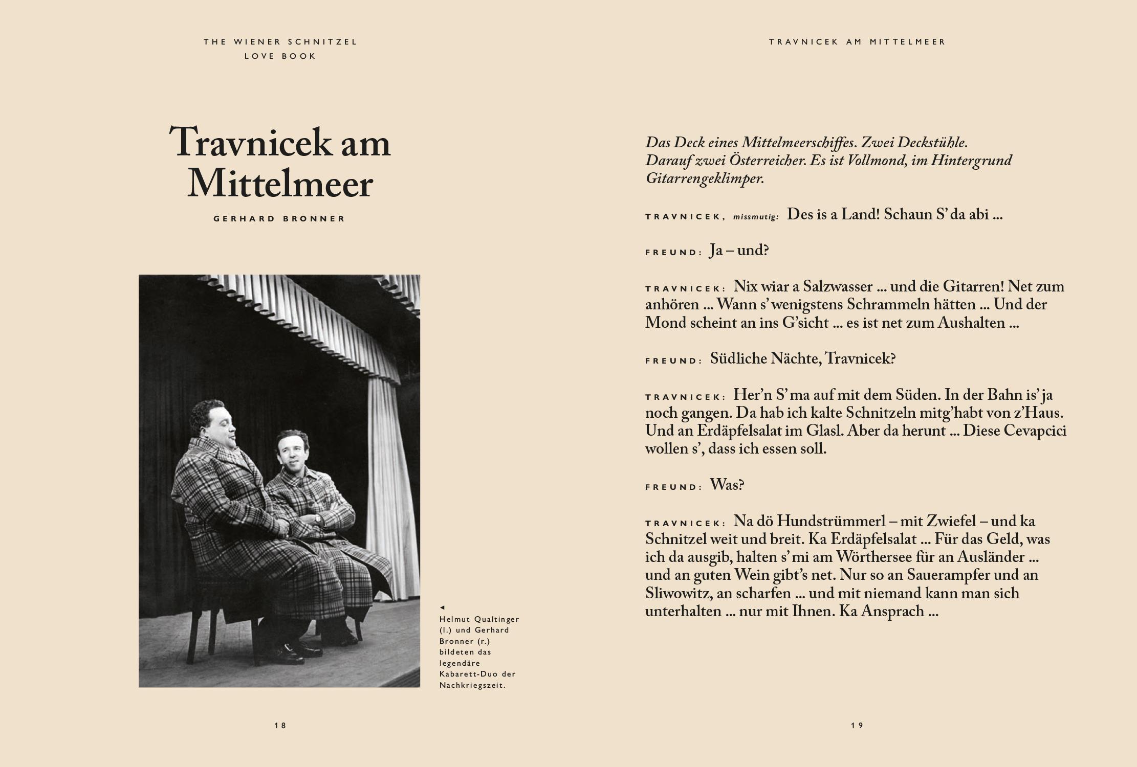 Beispielinhalt (Bild) The Wiener Schnitzel Love Book!