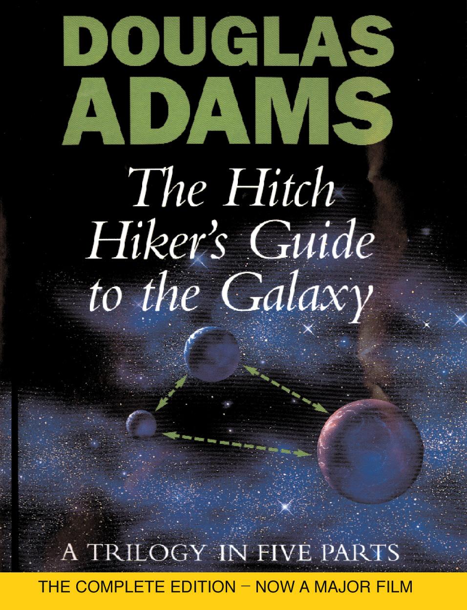 Vorderes Coverbild The Hitch Hiker's Guide to the Galaxy. A Trilogy in Five Parts