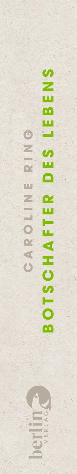 Rückseitencover Botschafter des Lebens