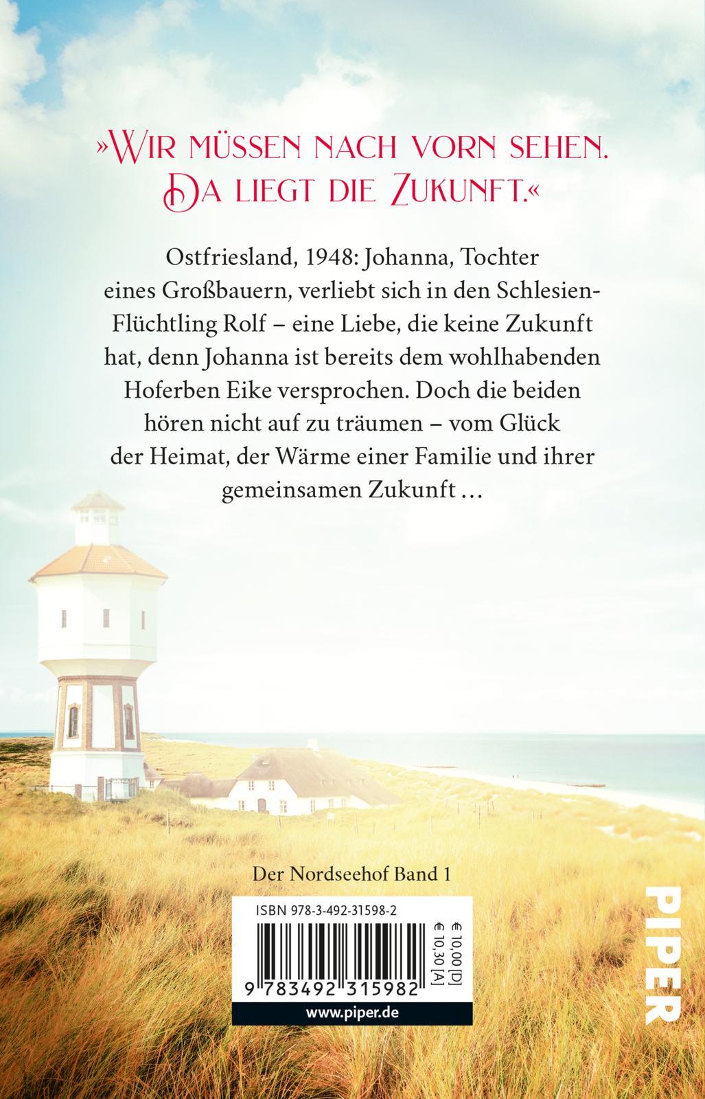Rückseitencover Der Nordseehof - Als wir träumen durften