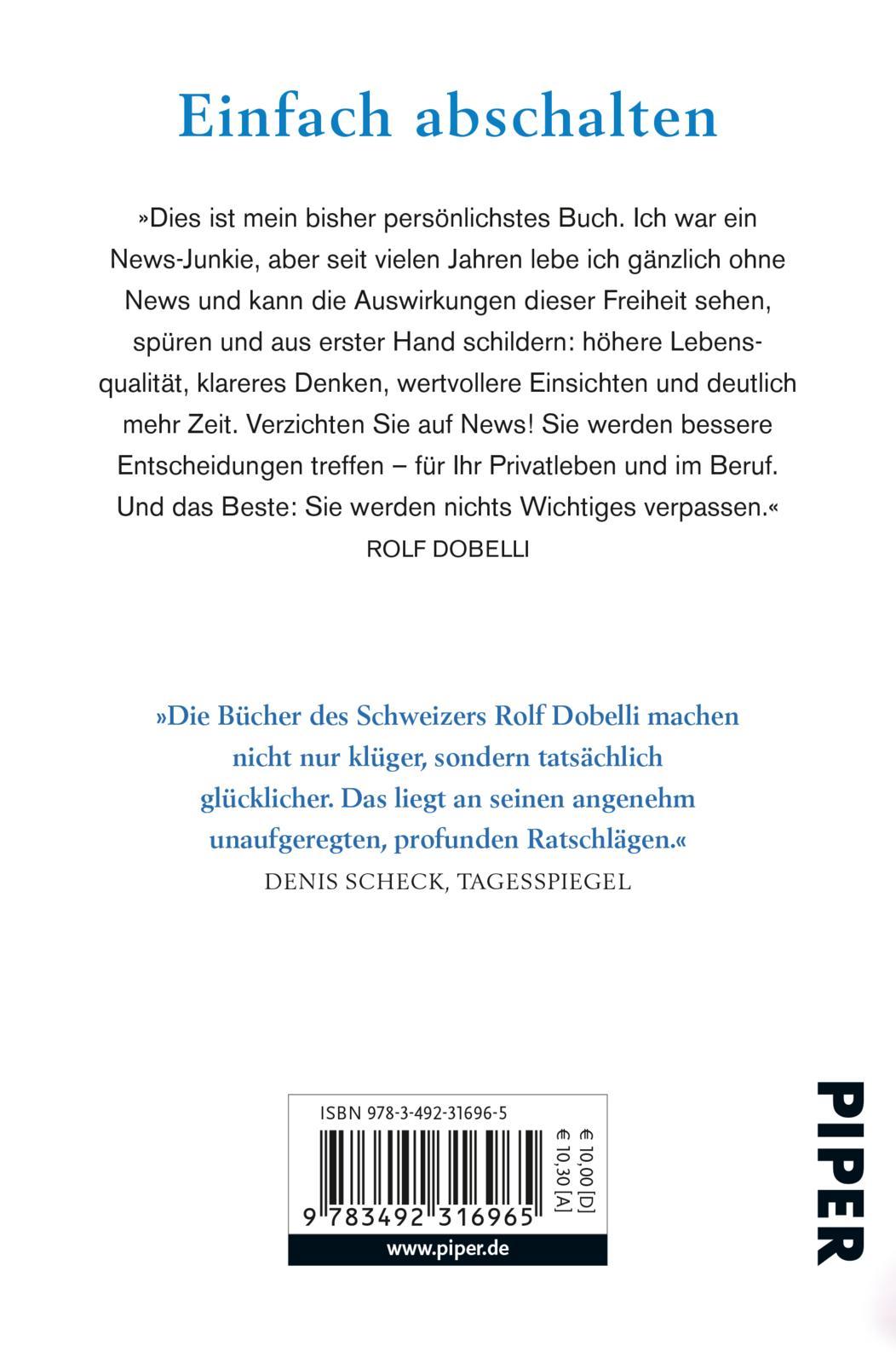 Rückseitencover Die Kunst des digitalen Lebens