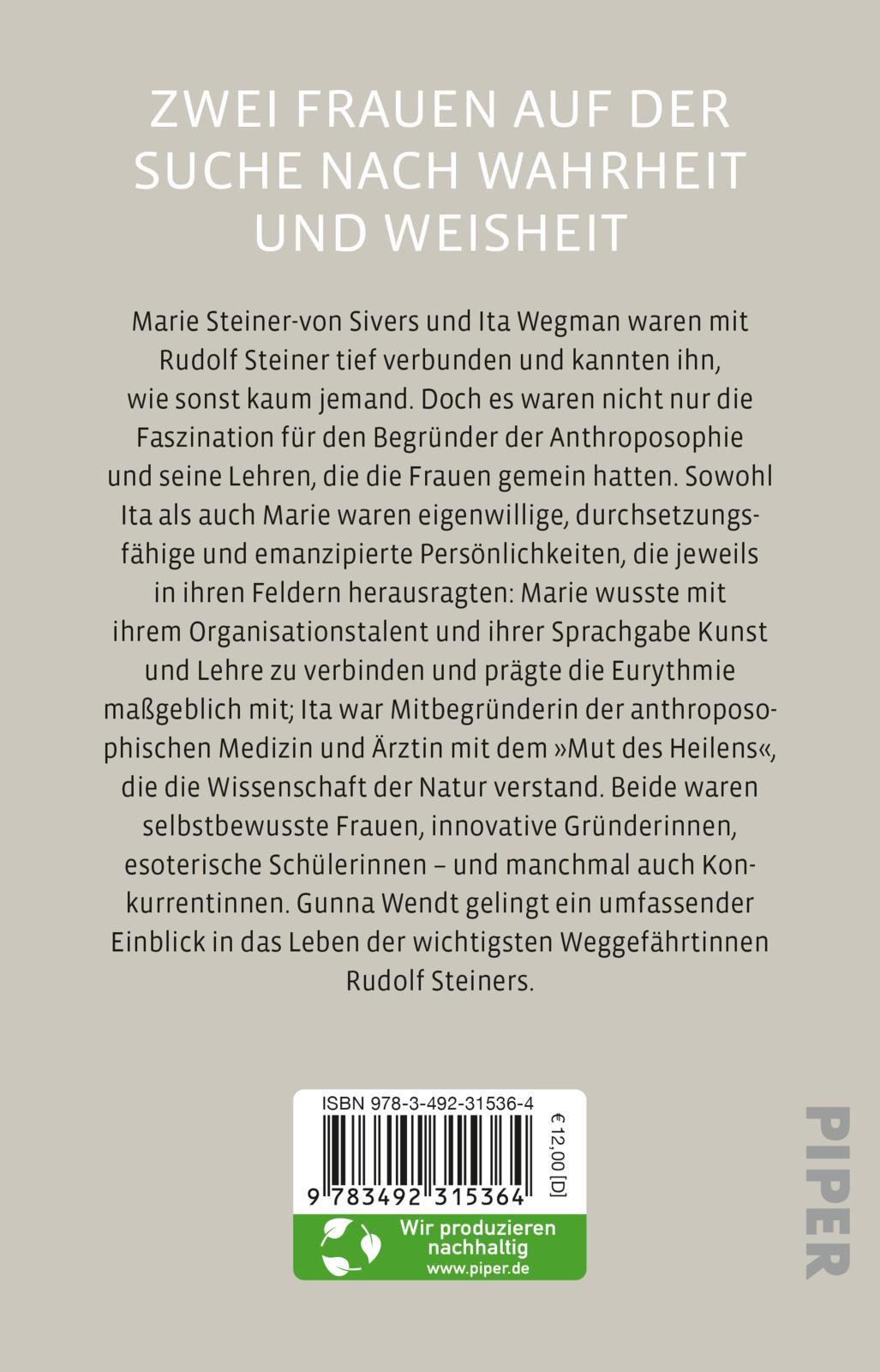 Rückseitencover Ita und Marie