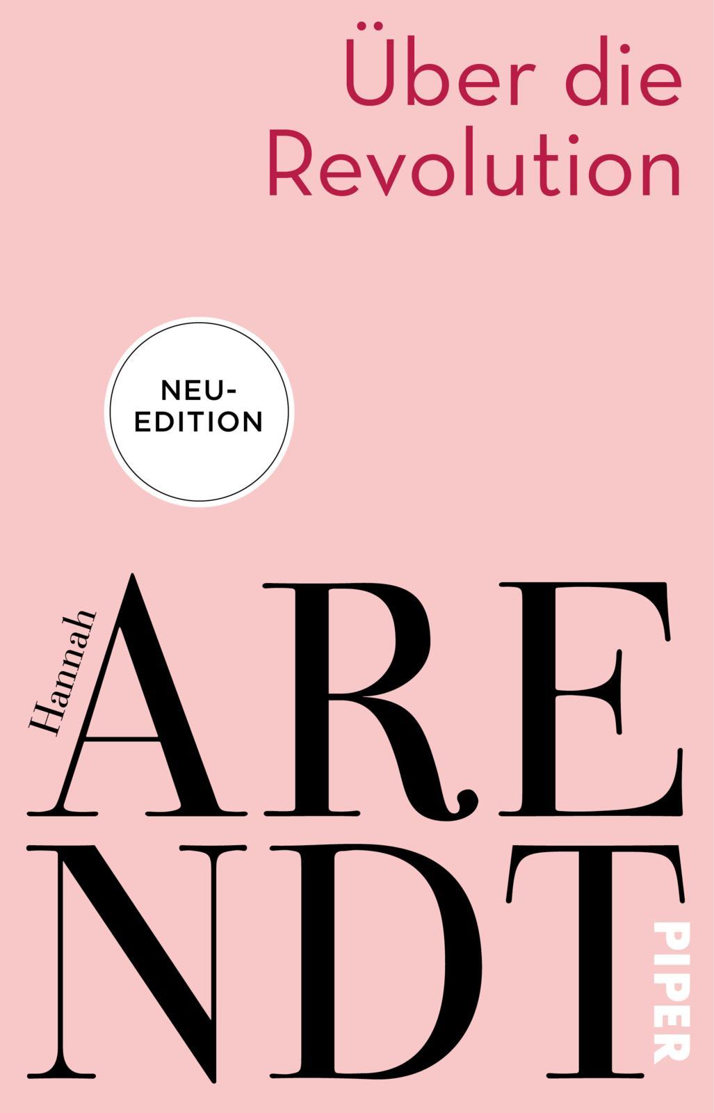 Vorderes Coverbild Über die Revolution