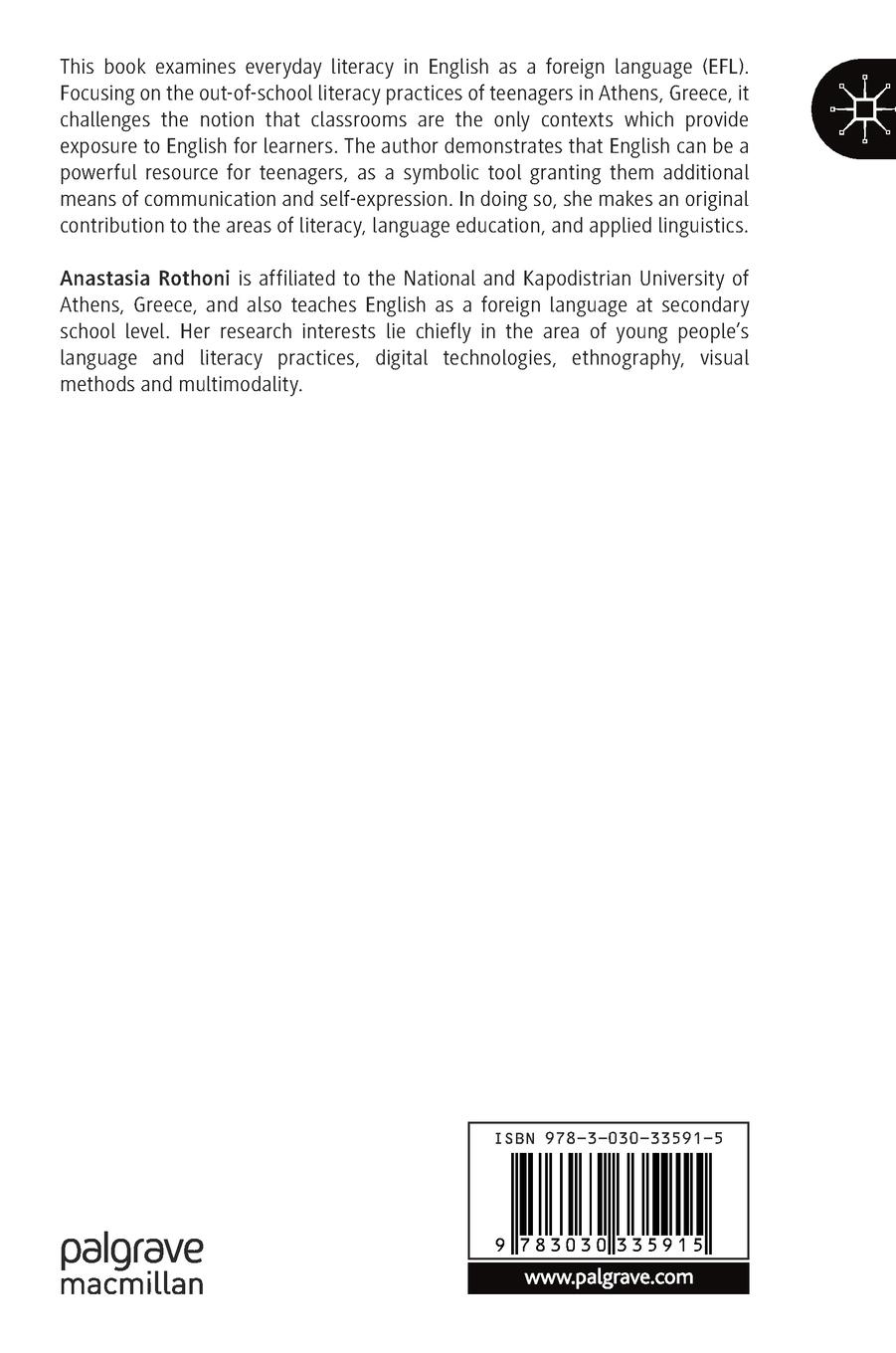 Rückseitencover Teenagers' Everyday Literacy Practices in English