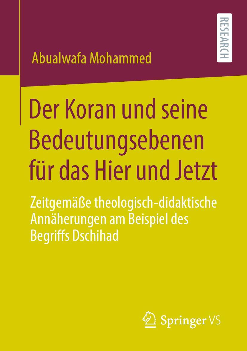Vorderes Coverbild Der Koran und seine Bedeutungsebenen für das Hier und Jetzt