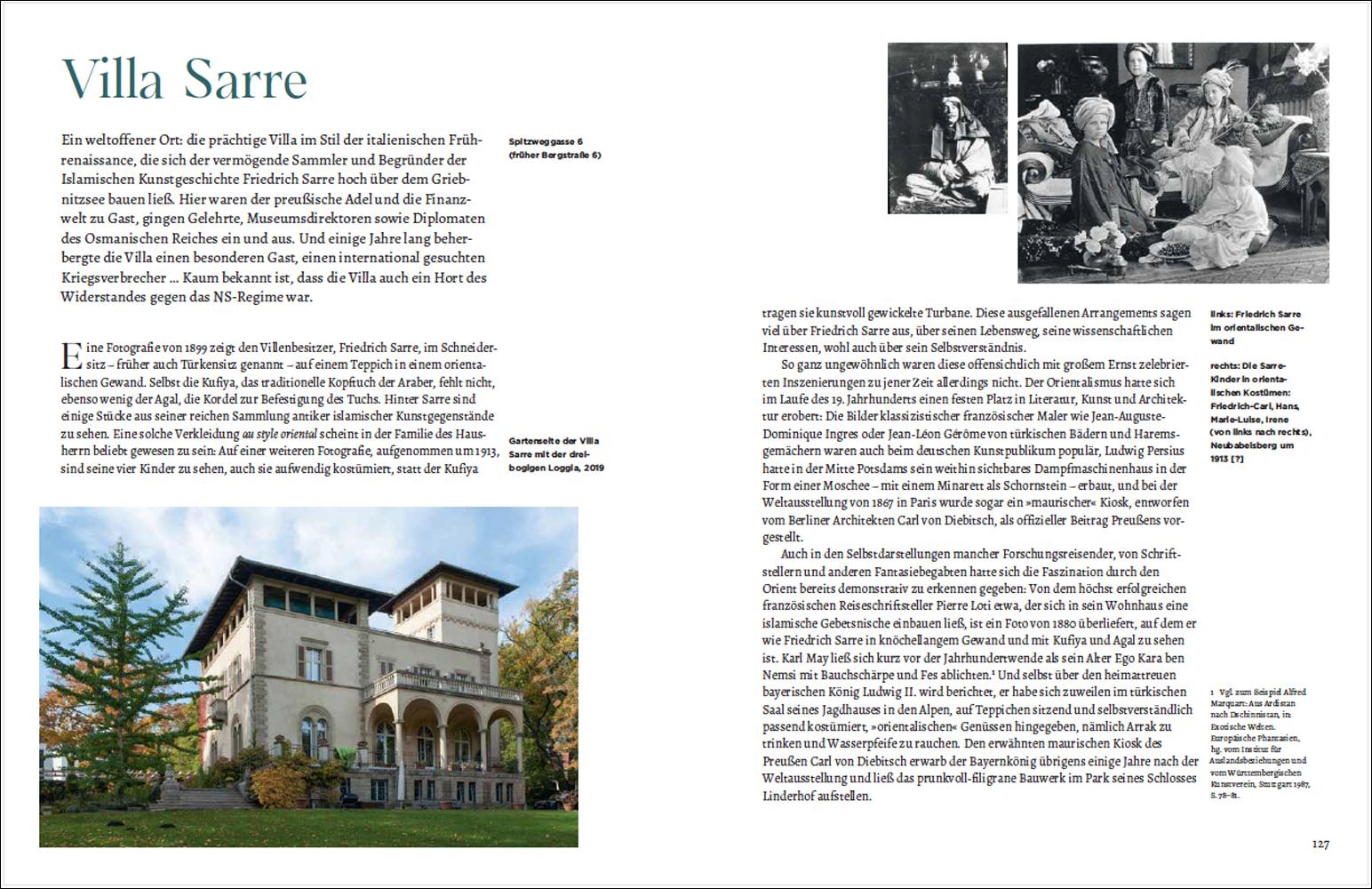 Beispielinhalt (Bild) Die Villen am Griebnitzsee und ihre Geschichte