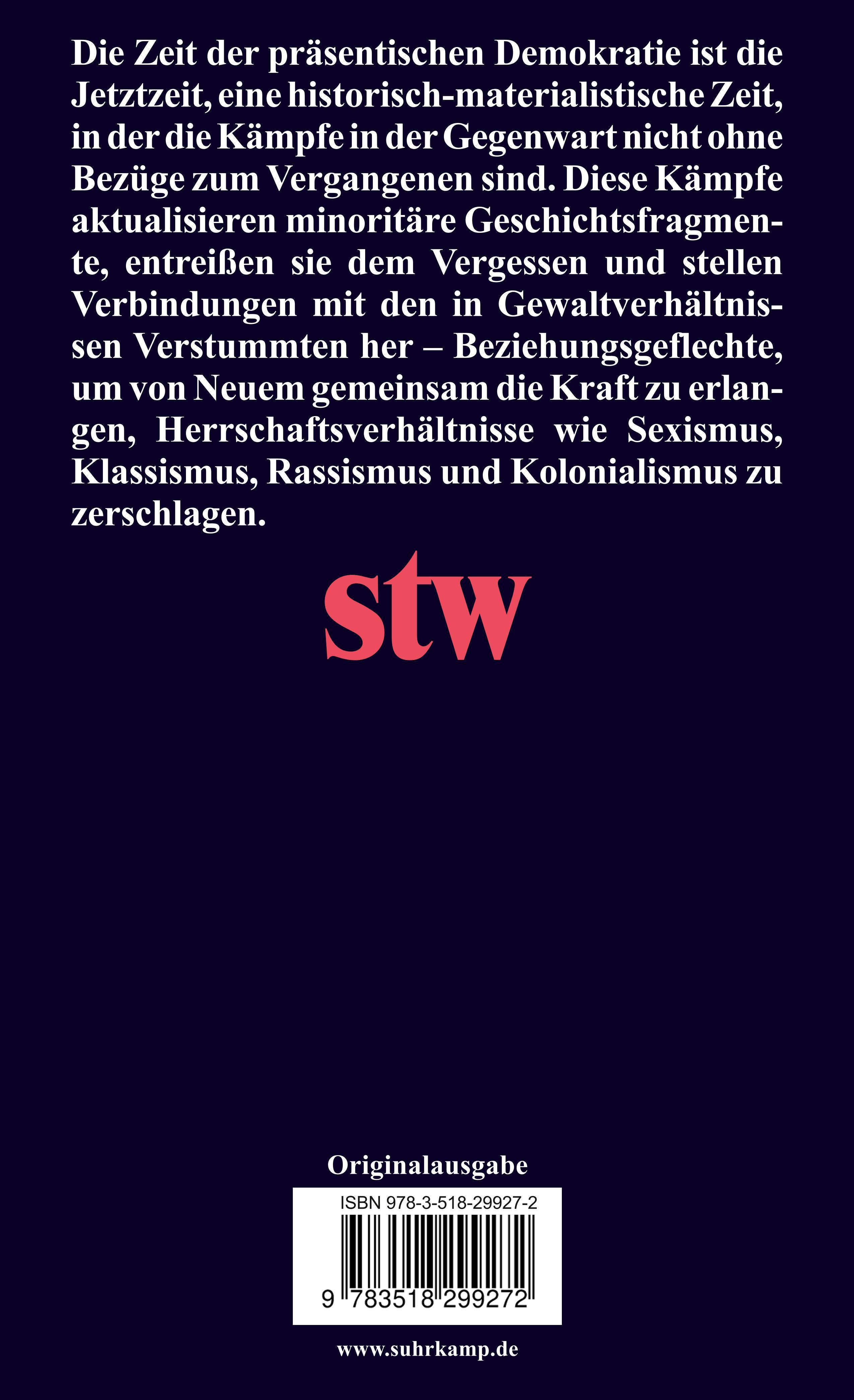 Rückseitencover Demokratie im Präsens