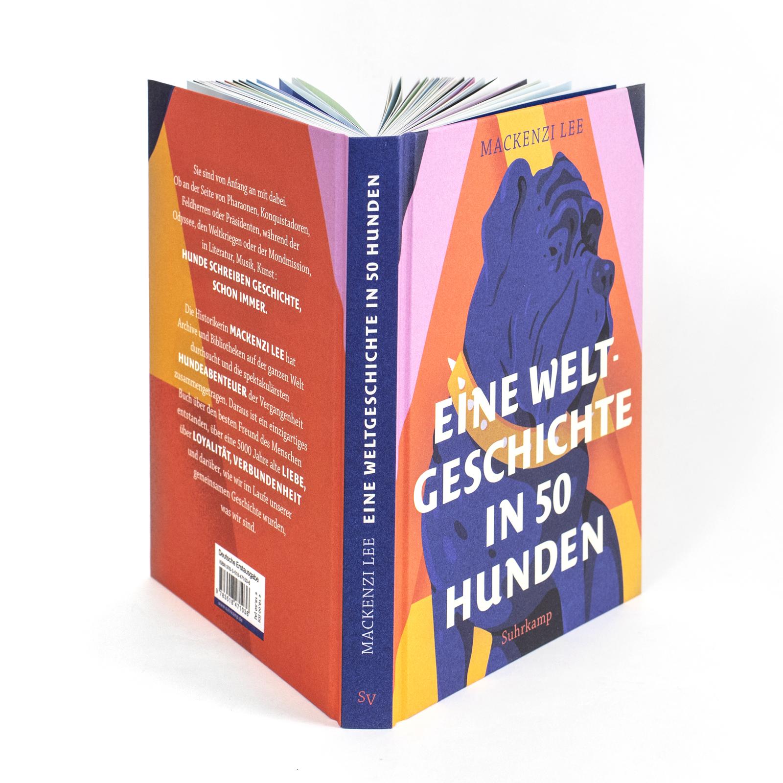 Beispielinhalt (Bild) Eine Weltgeschichte in 50 Hunden