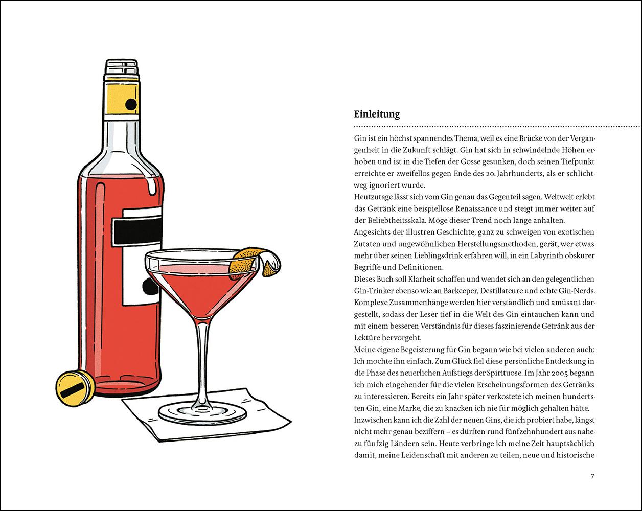 Beispielinhalt (Bild) Das Gin-Buch