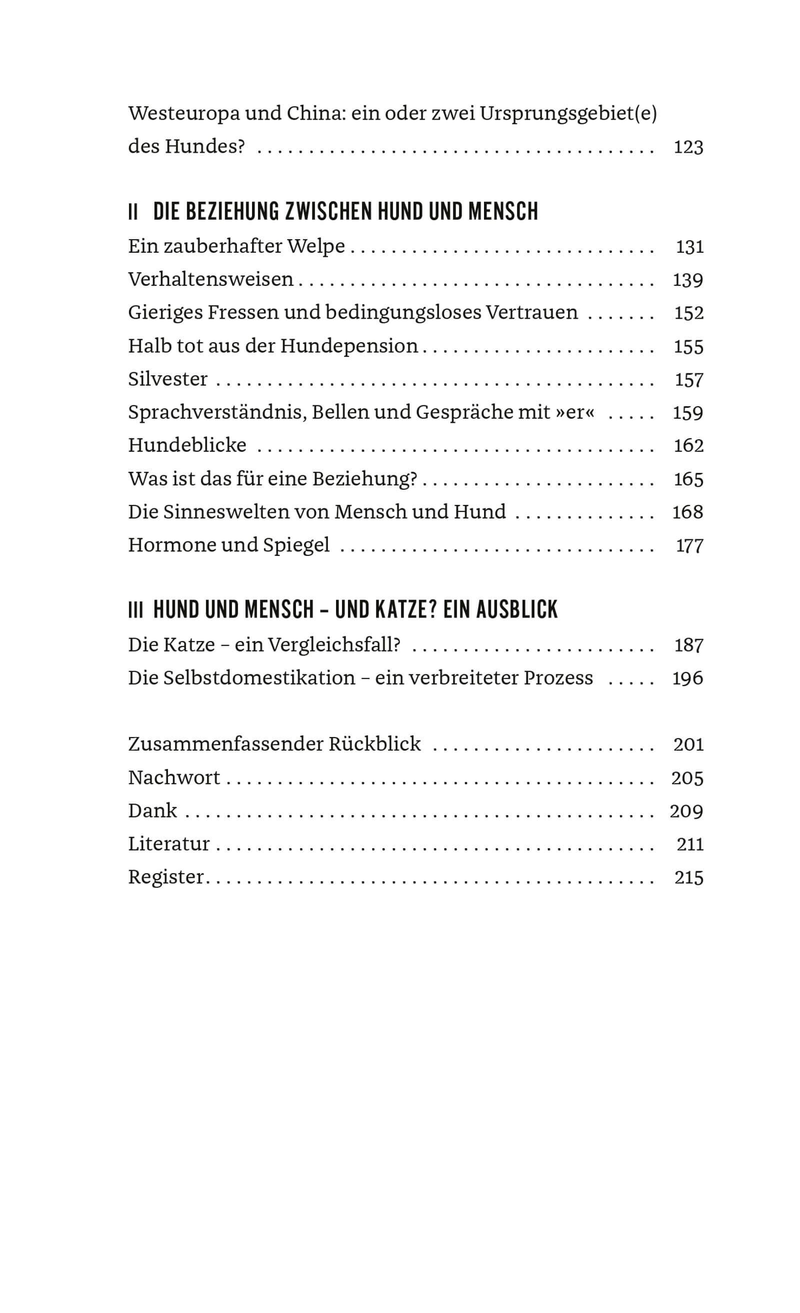 Beispielinhalt (Bild) Der Hund und sein Mensch