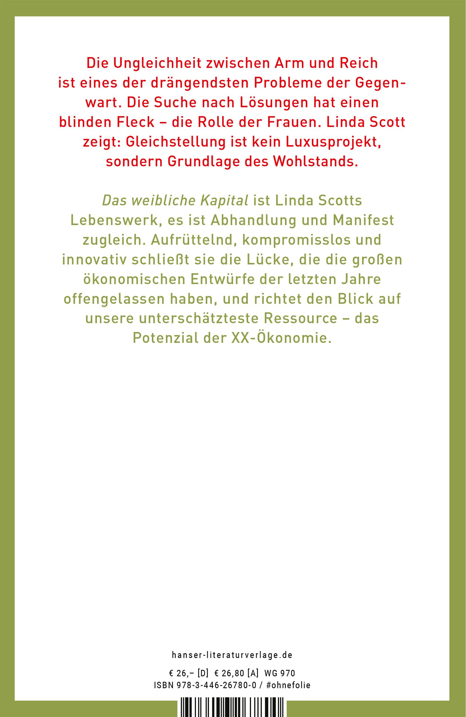 Beispielinhalt (Bild) Das weibliche Kapital