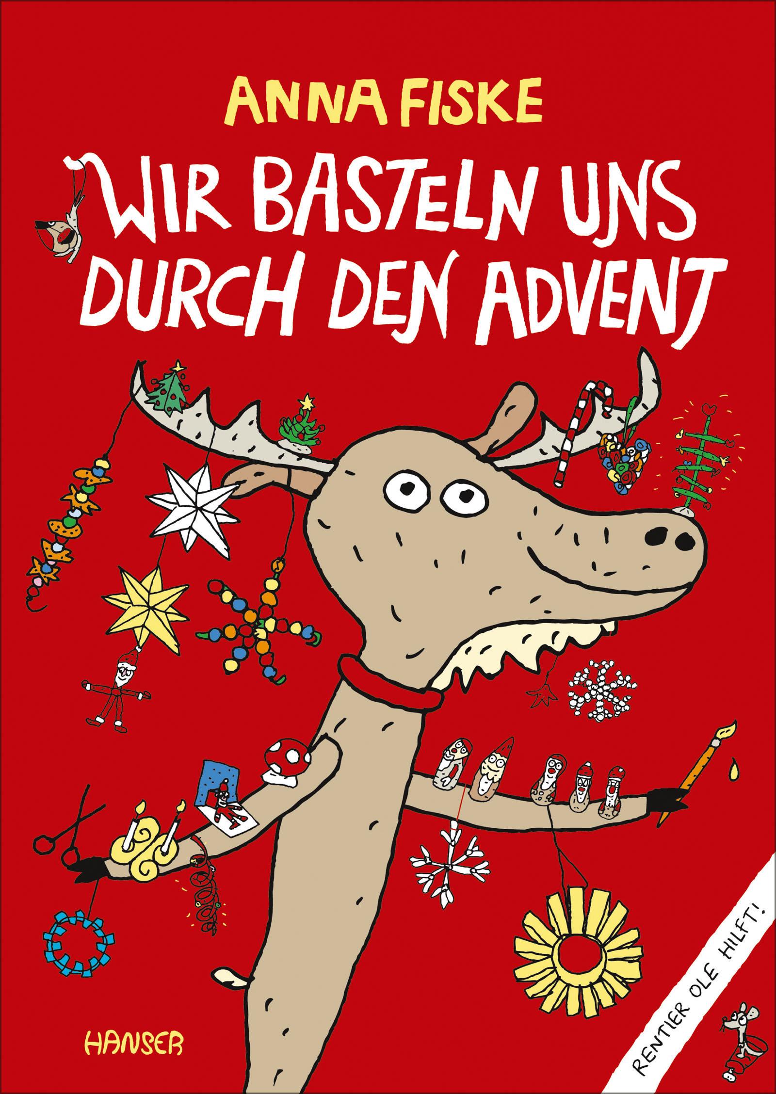 Vorderes Coverbild Wir basteln uns durch den Advent