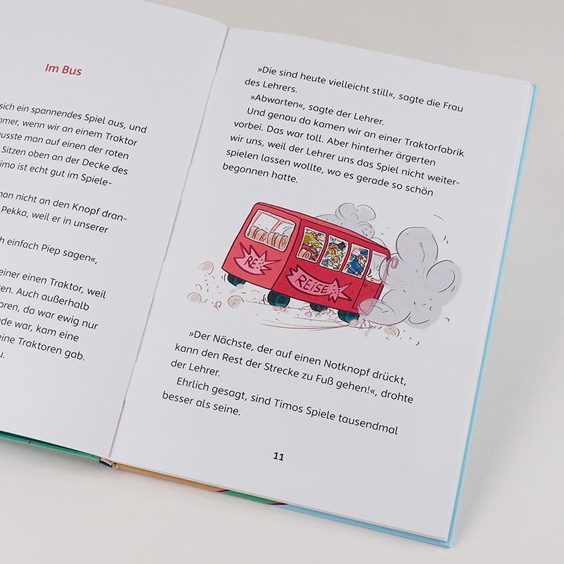 Beispielinhalt (Bild) Ella in der Schule - Eine turbulente Klassenfahrt