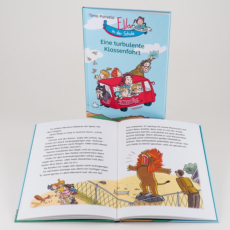 Beispielinhalt (Bild) Ella in der Schule - Eine turbulente Klassenfahrt