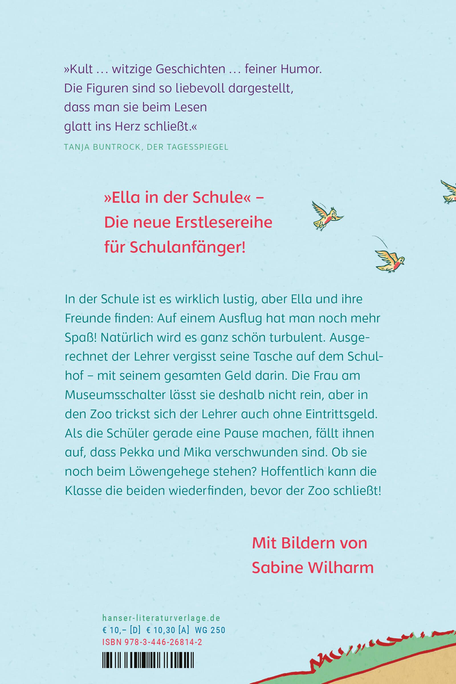 Beispielinhalt (Bild) Ella in der Schule - Eine turbulente Klassenfahrt