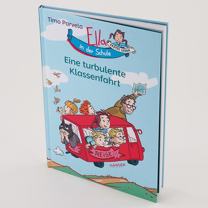 Beispielinhalt (Bild) Ella in der Schule - Eine turbulente Klassenfahrt