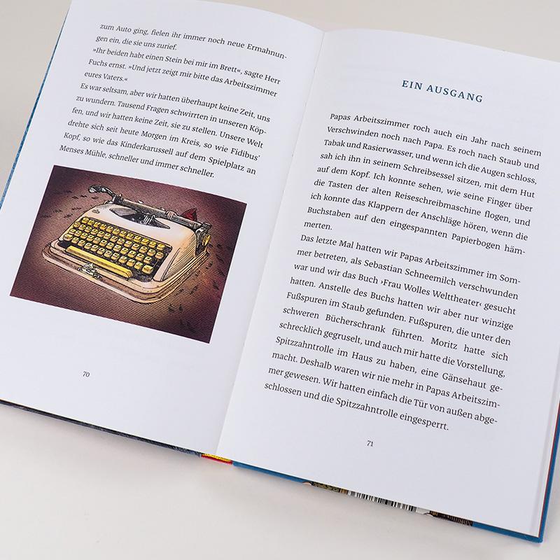 Beispielinhalt (Bild) Frau Wolle und die Welt hinter der Welt