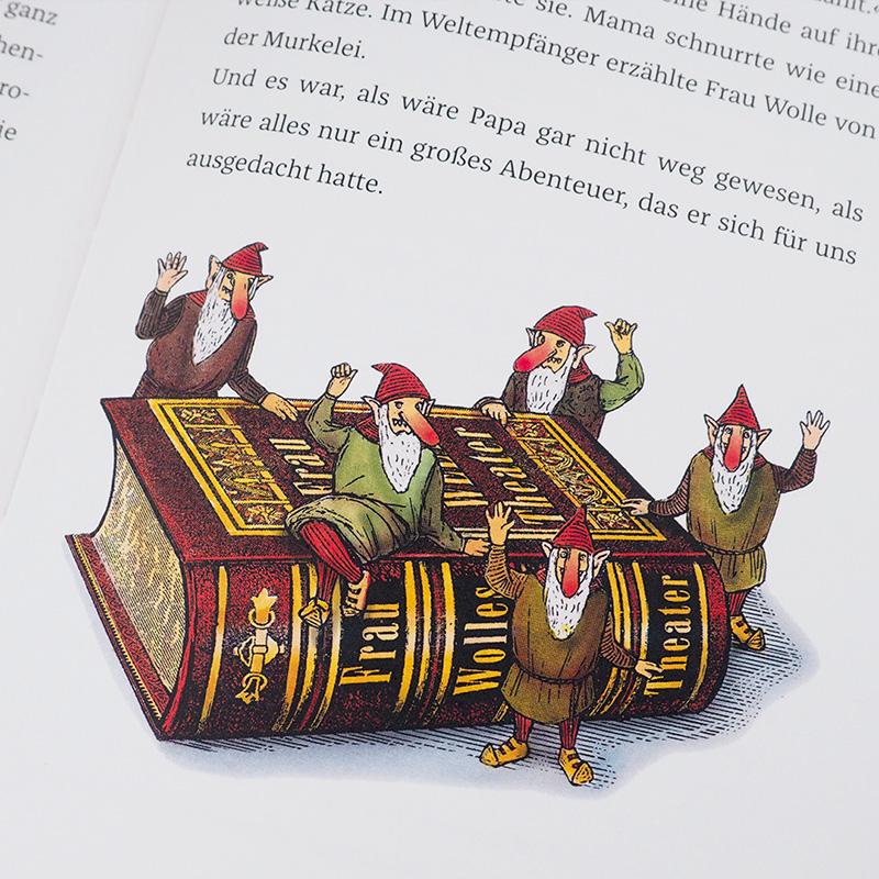 Beispielinhalt (Bild) Frau Wolle und die Welt hinter der Welt