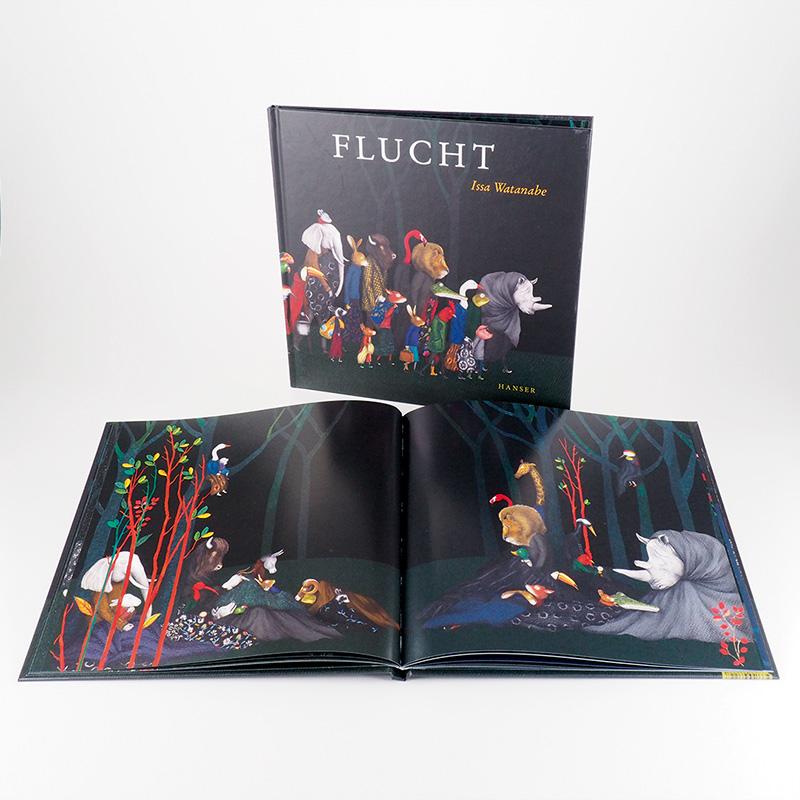 Beispielinhalt (Bild) Flucht