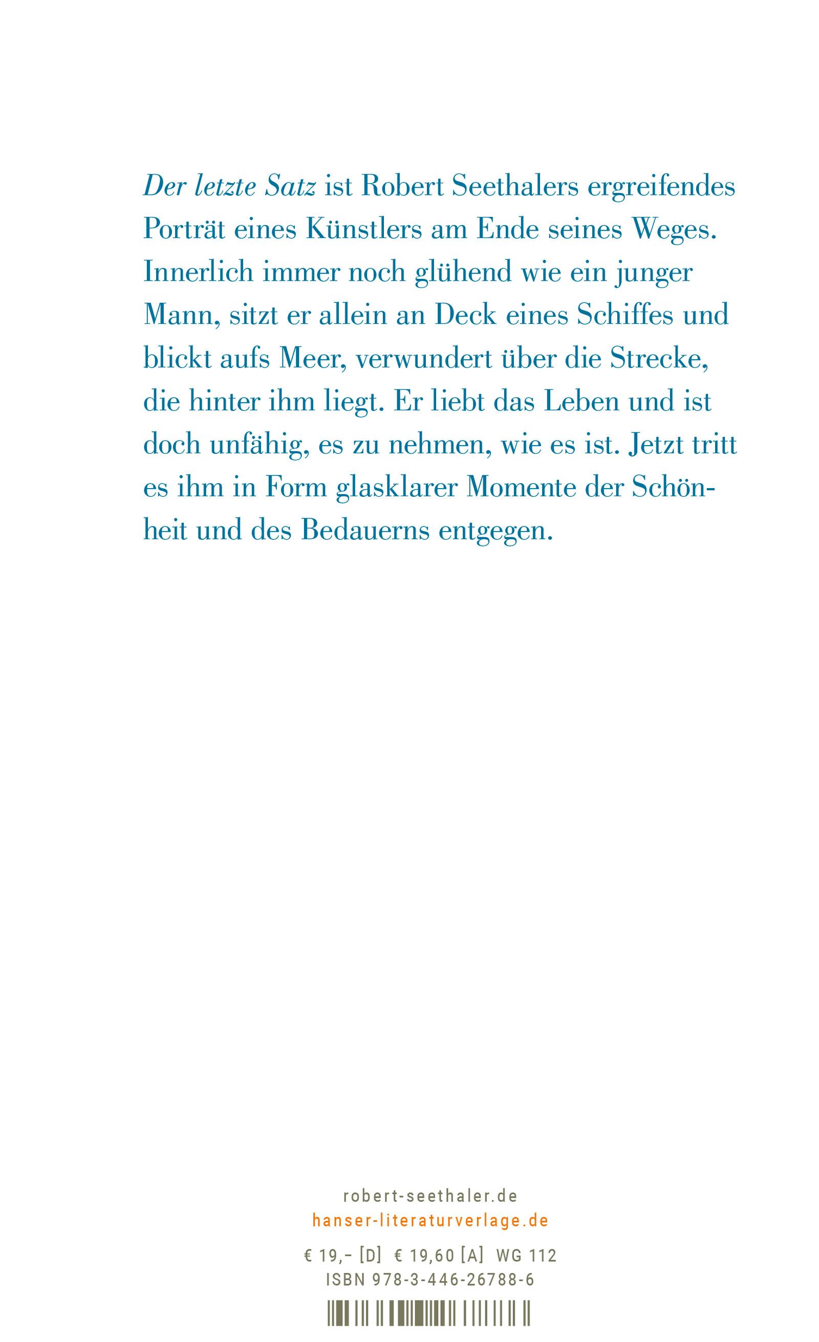 Beispielinhalt (Bild) Der letzte Satz
