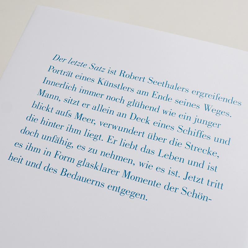 Beispielinhalt (Bild) Der letzte Satz