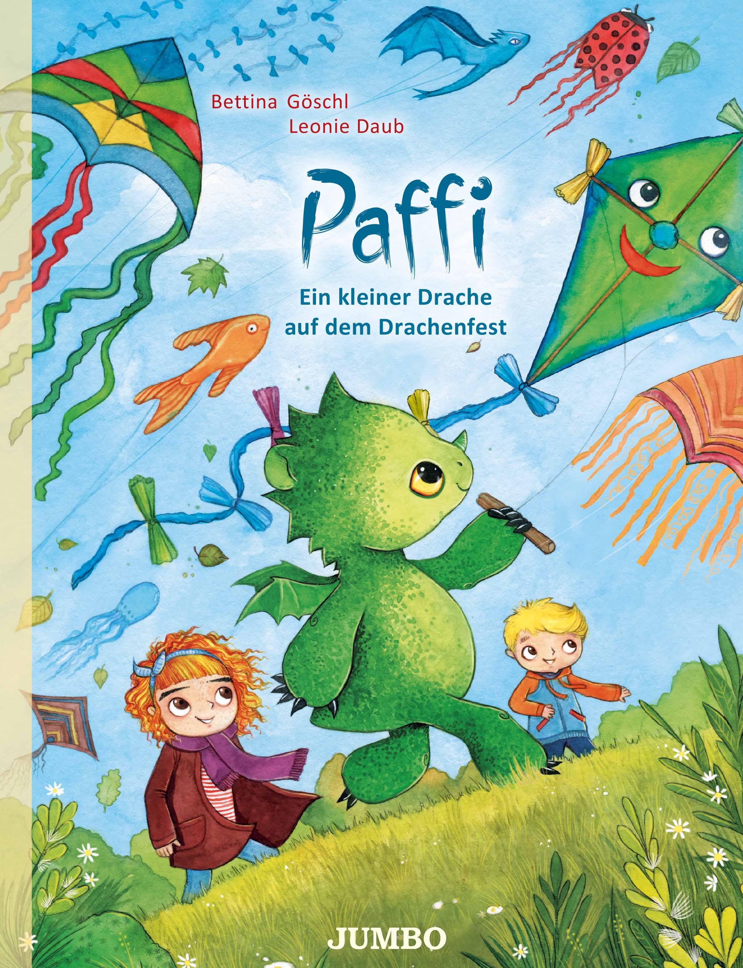 Vorderes Coverbild Paffi. Ein kleiner Drache auf dem Drachenfest
