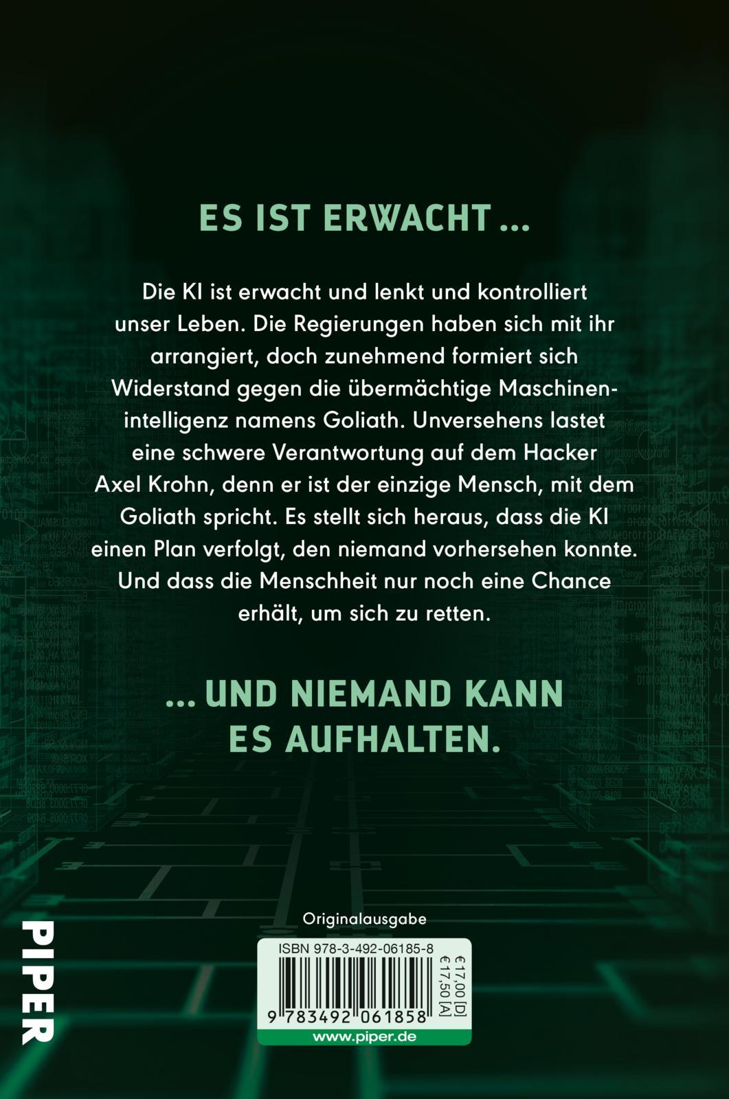 Rückseitencover Die Eskalation