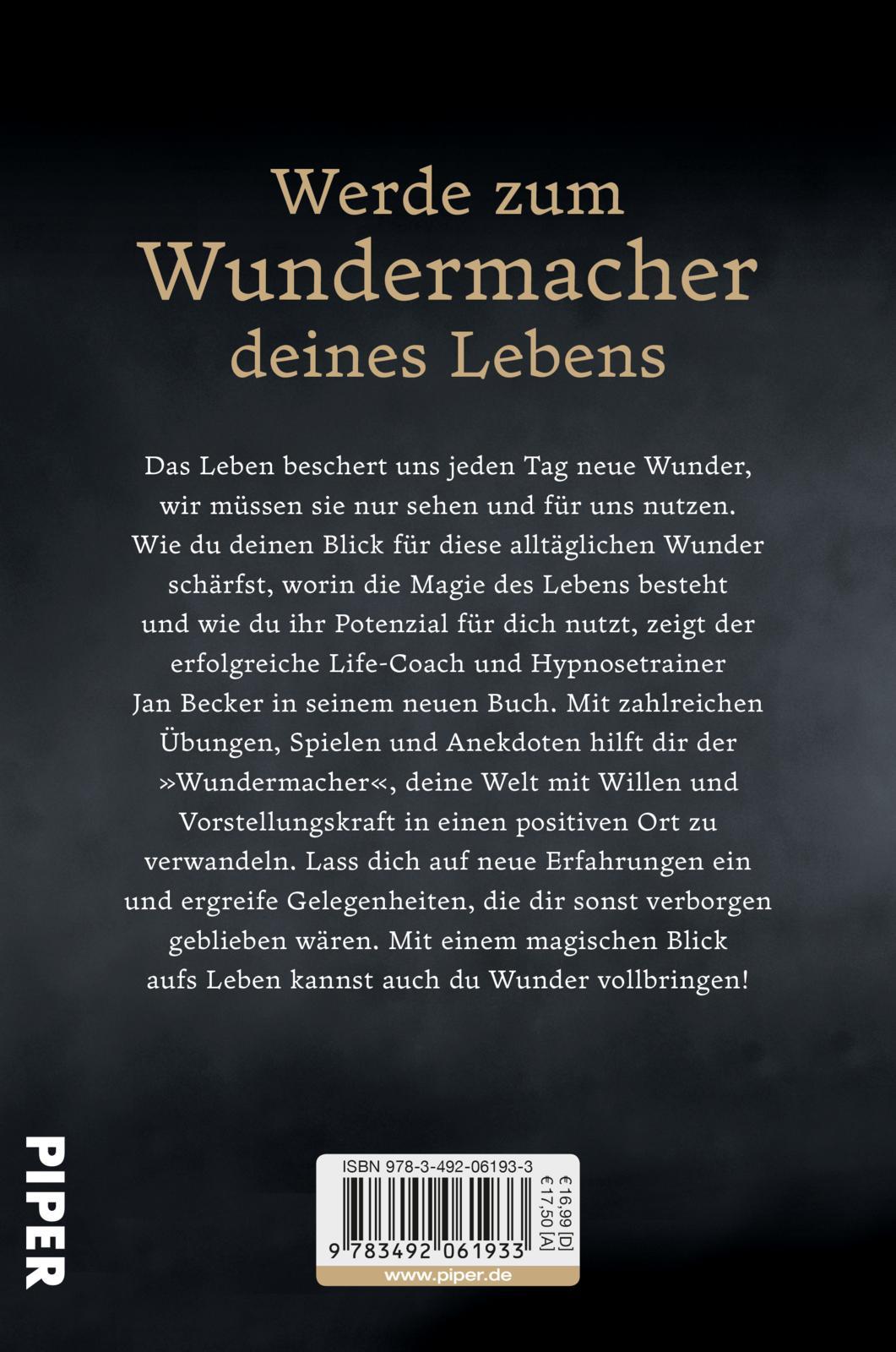 Rückseitencover Du kannst Wunder vollbringen