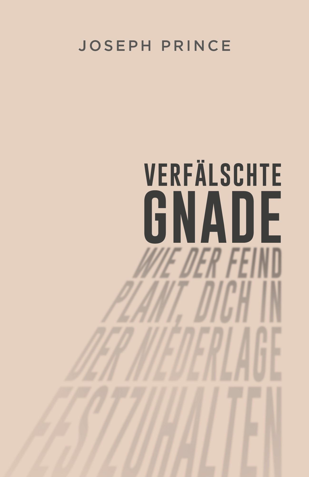 Vorderes Coverbild Verfälschte Gnade