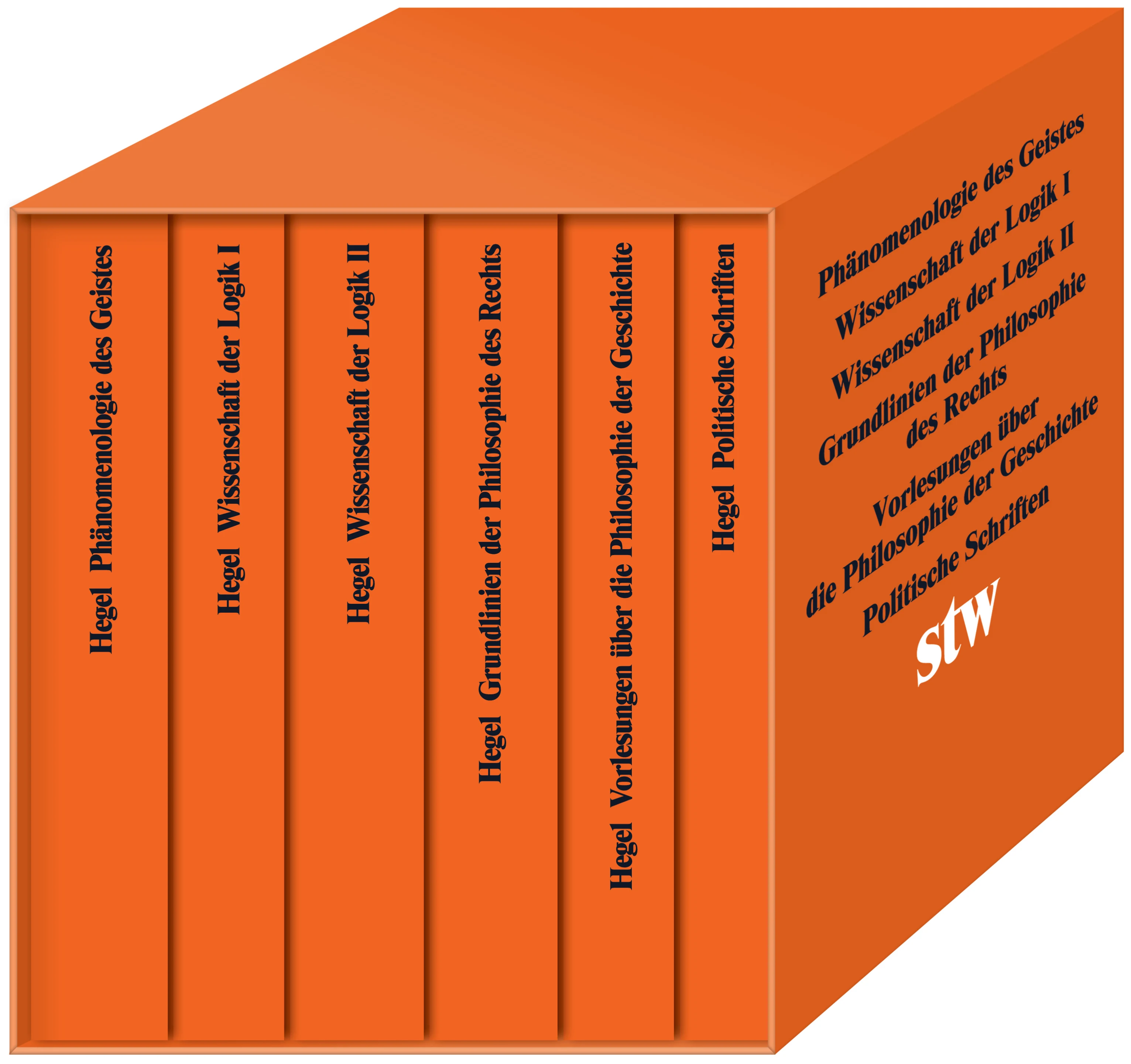 Vorderes Coverbild Die Hauptwerke: Phänomenologie des Geistes. Wissenschaft der Logik I. Wissenschaft der Logik II.Grundlinien der Philosophie des Rechts. Politische Schriften. Vorlesungen über die Philosophie der Geschichte.