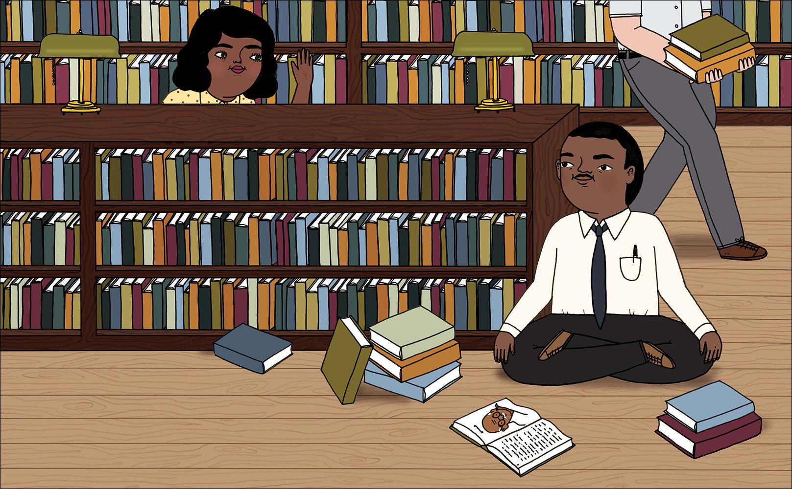 Beispielinhalt (Bild) Martin Luther King