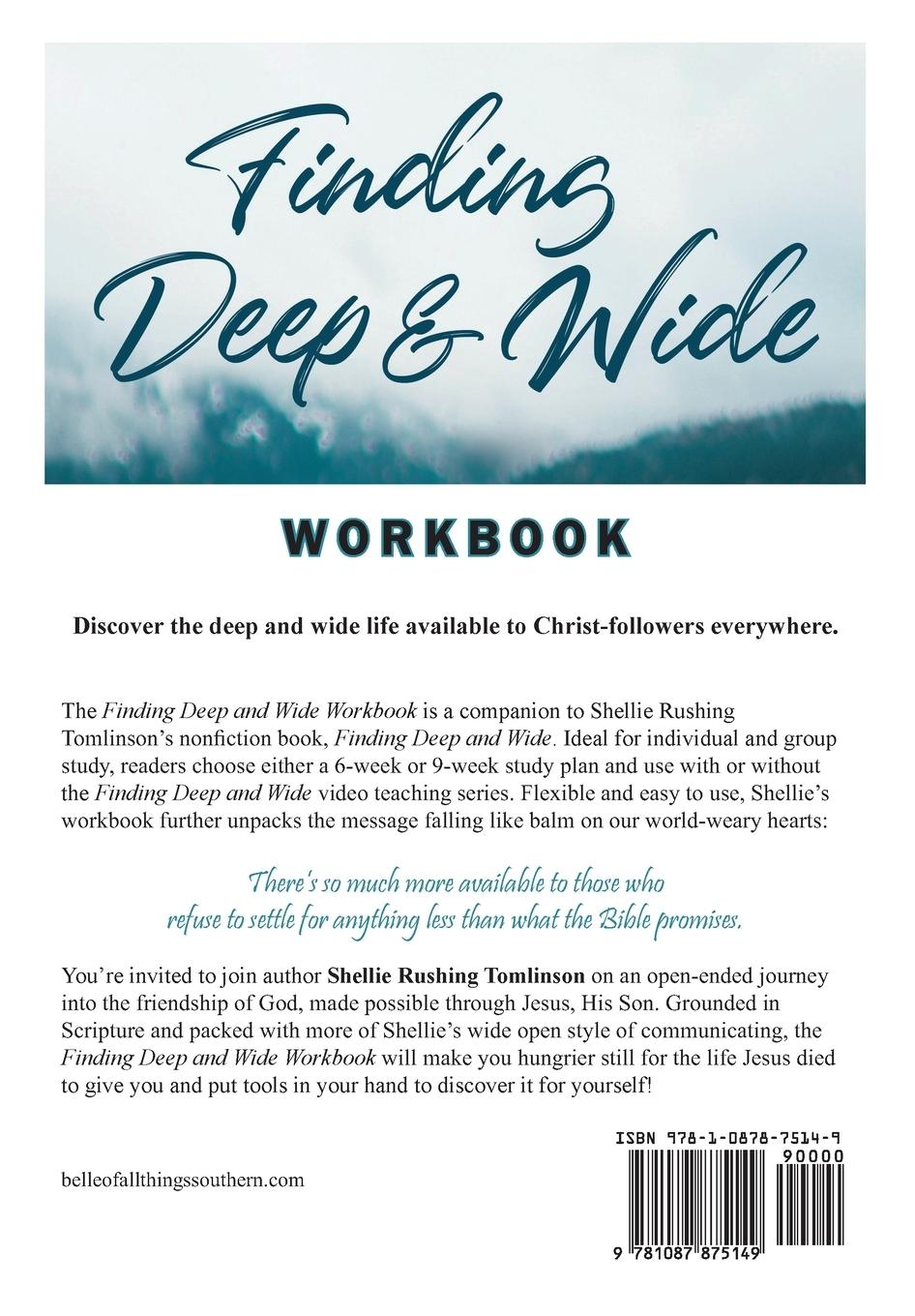 Rückseitencover Finding Deep and Wide Workbook