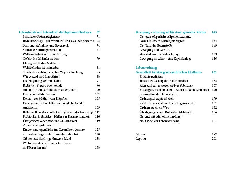 Beispielinhalt (Bild) Natürlich gesund mit Dr. Hans Gasperl