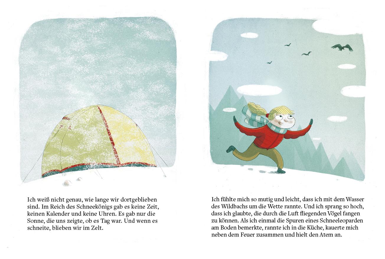 Beispielinhalt (Bild) Layla im Reich des Schneekönigs