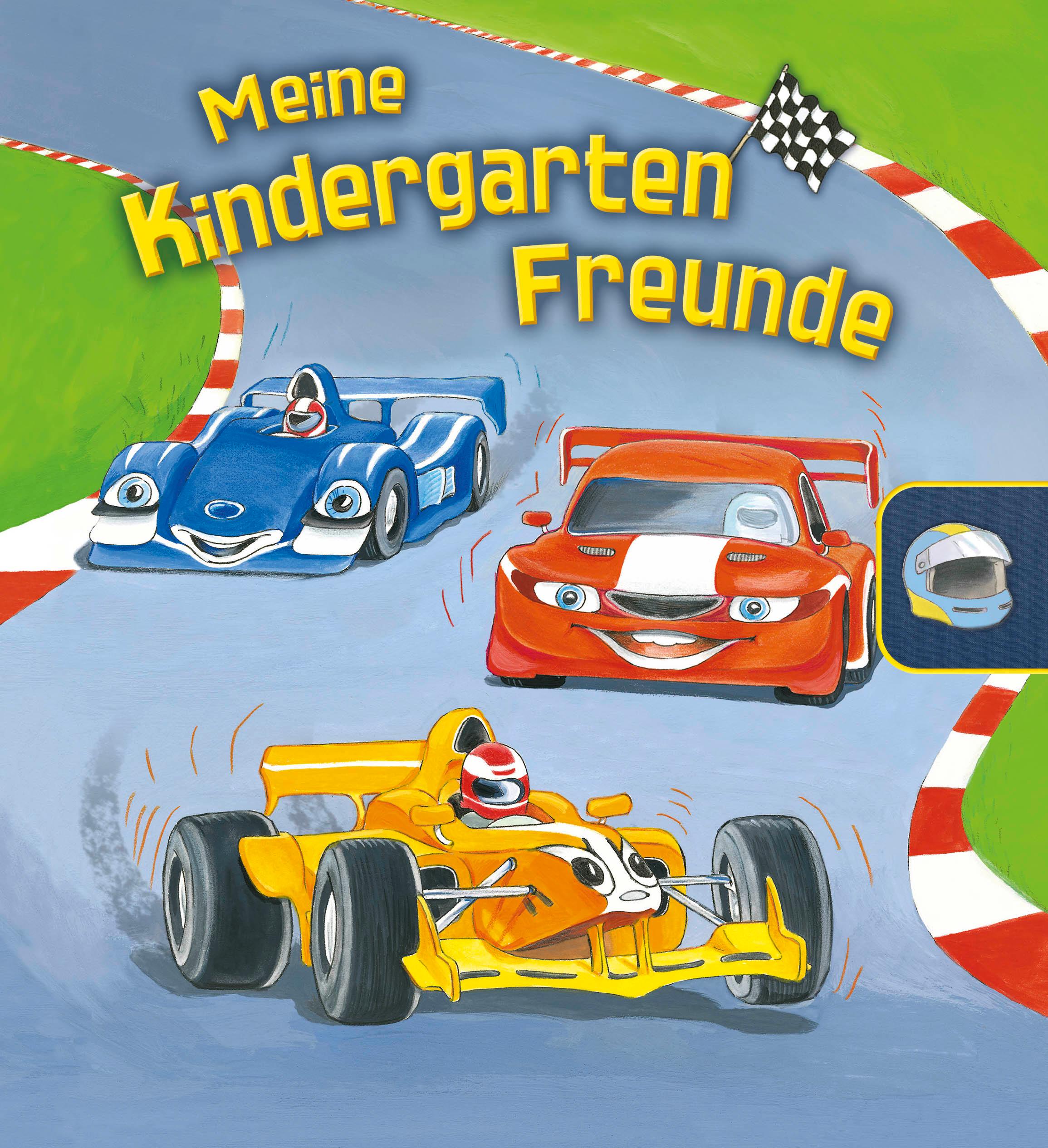 Vorderes Coverbild Meine Kindergarten-Freunde (Rennautos)