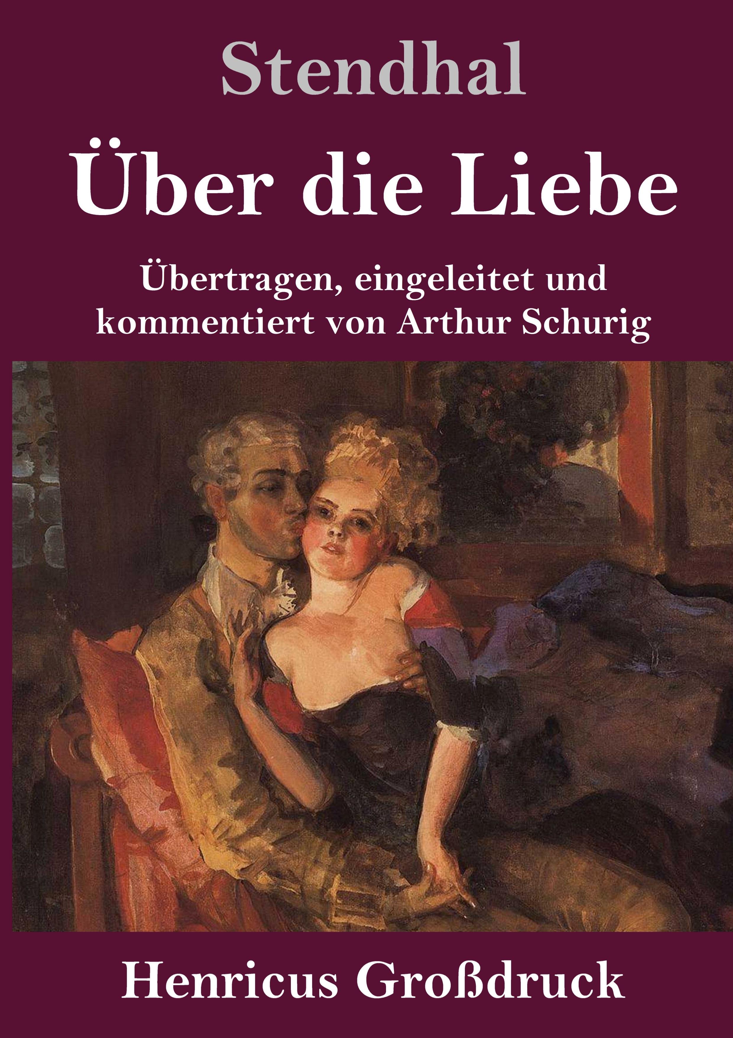 Vorderes Coverbild Über die Liebe (Großdruck)