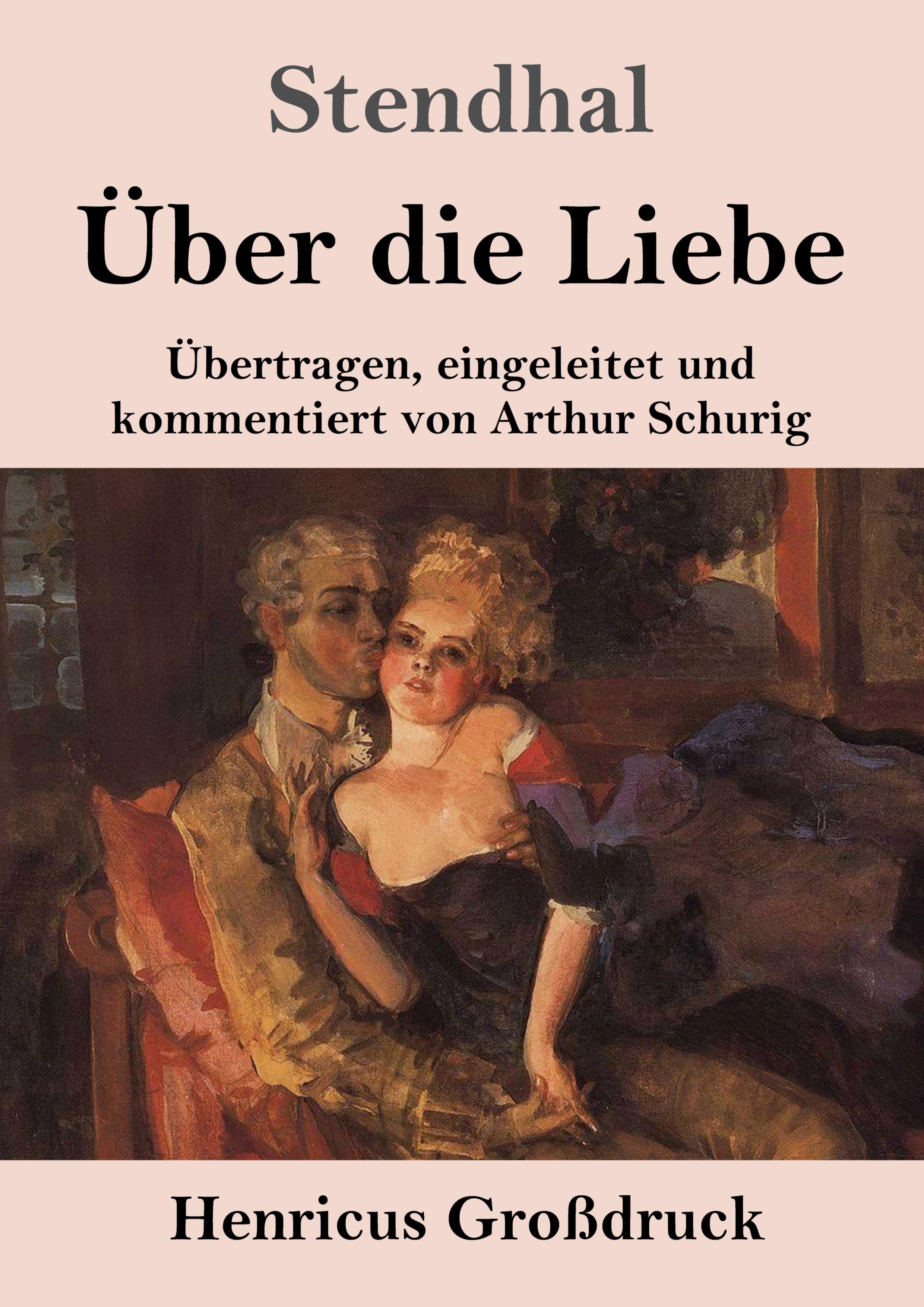Vorderes Coverbild Über die Liebe (Großdruck)