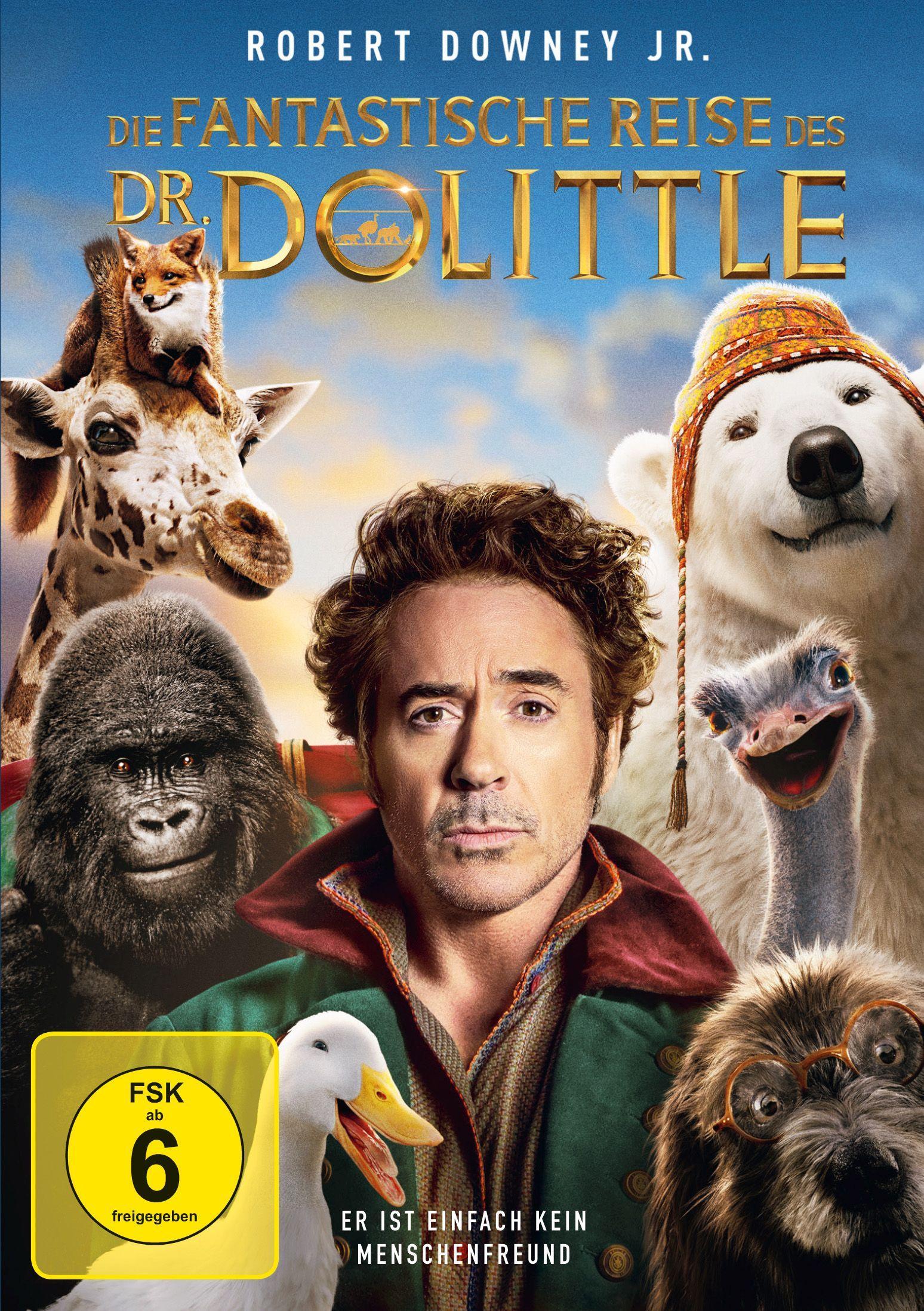 Vorderes Coverbild Die fantastische Reise des Dr. Dolittle