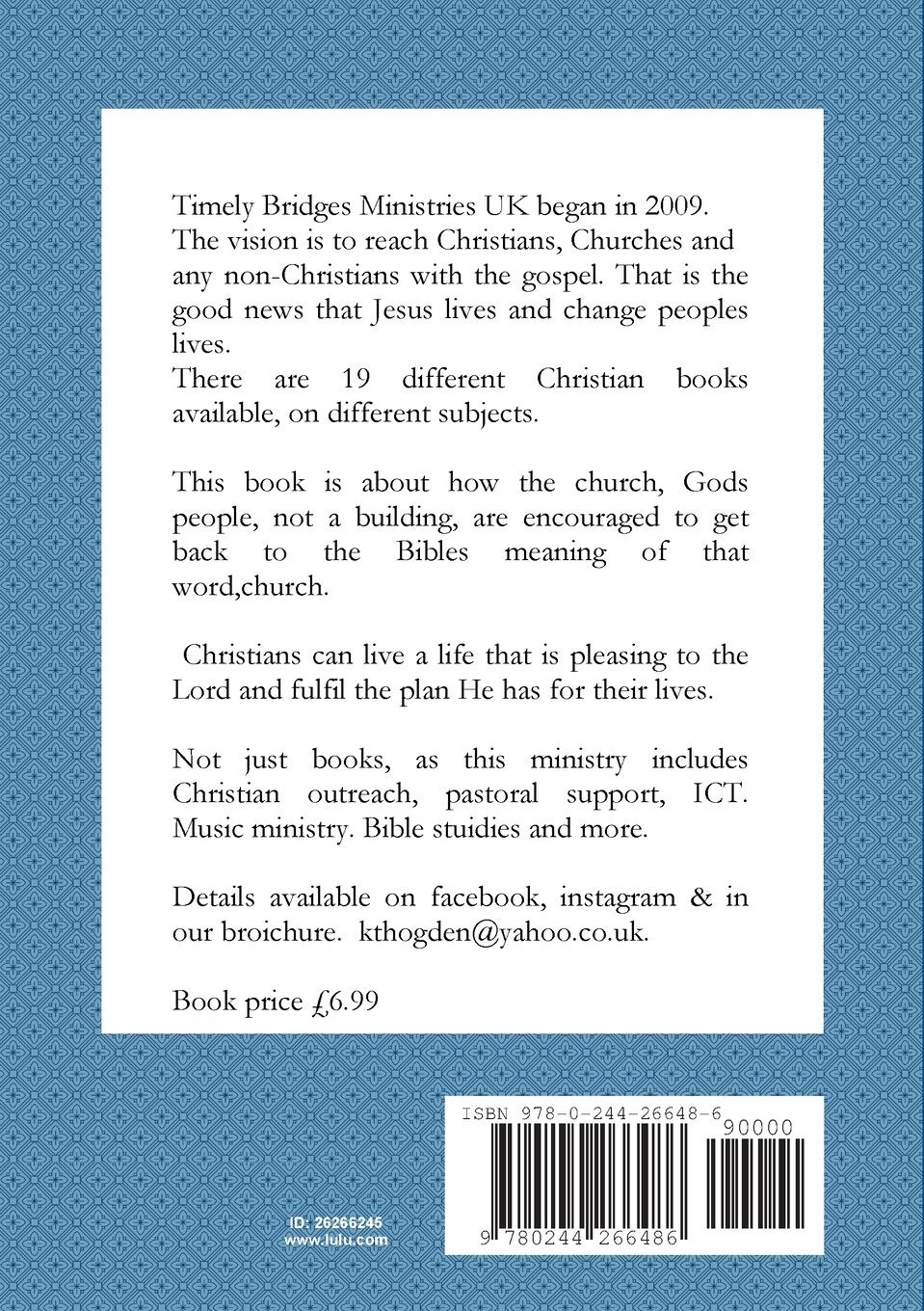 Rückseitencover Church- Time For Change