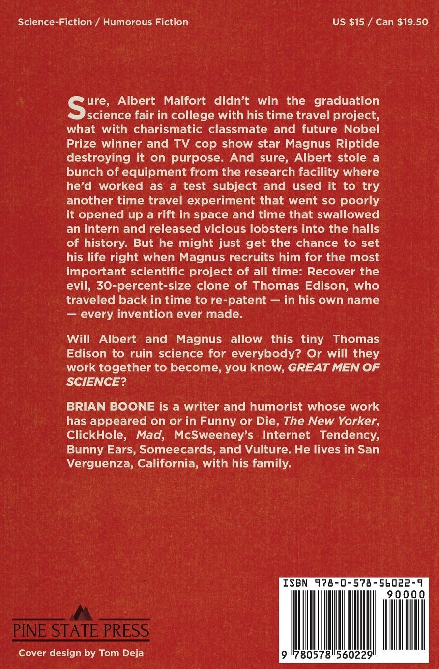 Rückseitencover Great Men of Science