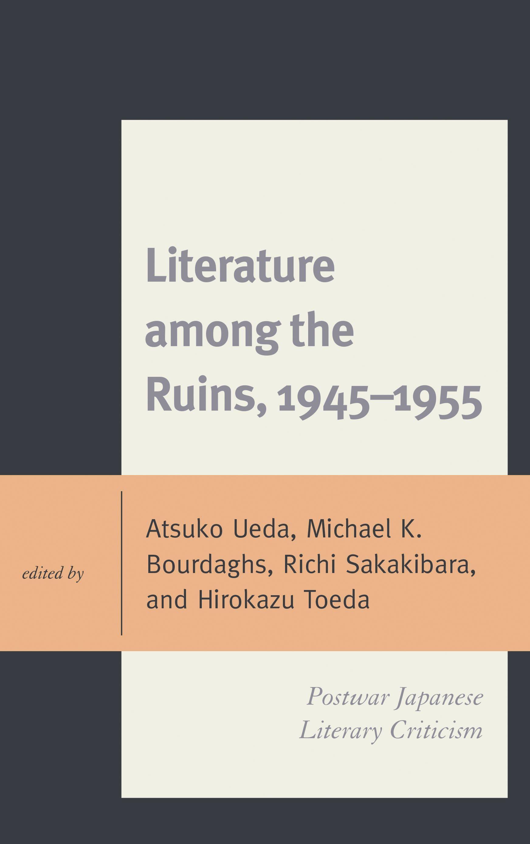 Vorderes Coverbild Literature among the Ruins, 1945-1955